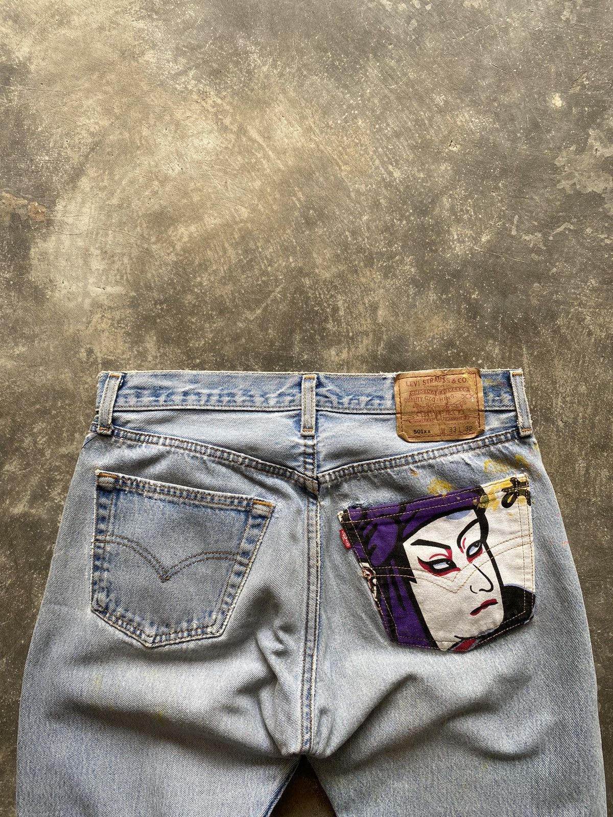 Jean × Levi's × Vintage Vintage Levi’s 501 Distressed Sick Jeans Faded Pants Rusty Size US 30 / EU 46 - 4 Thumbnail