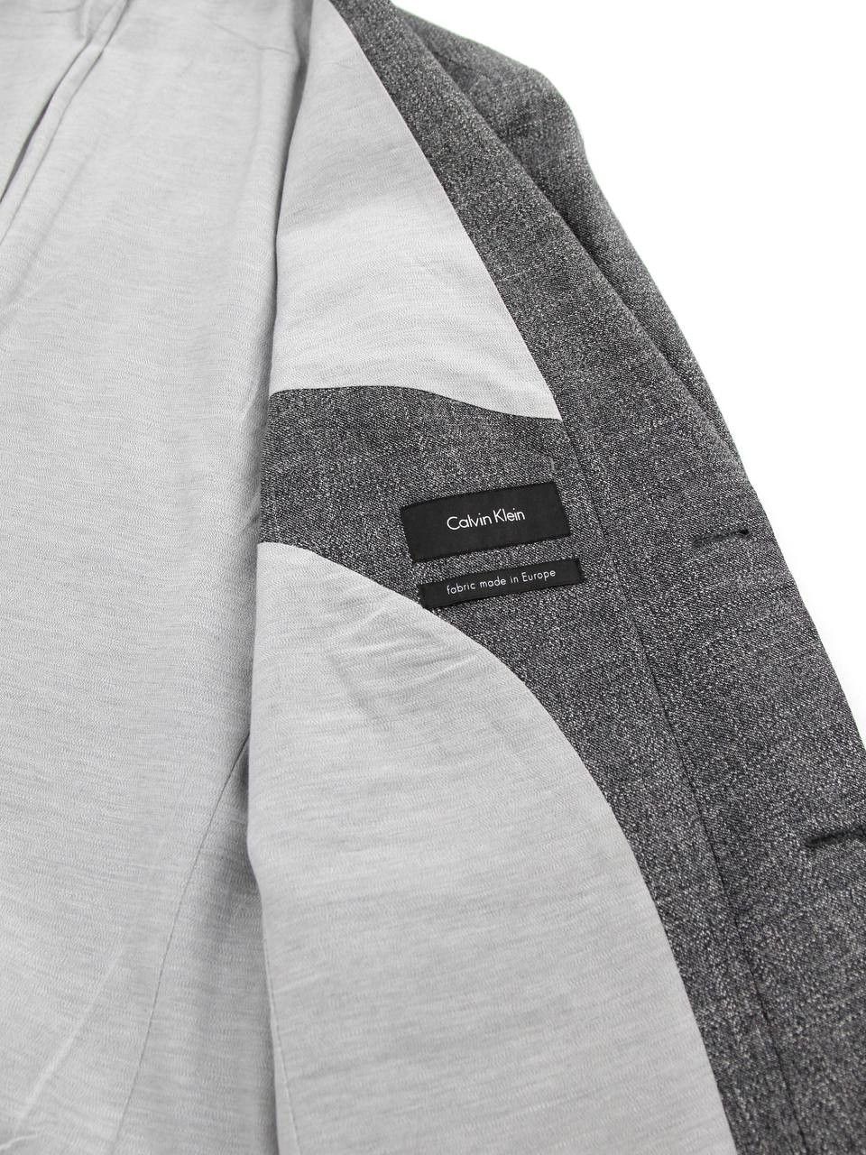 Calvin Klein CALVIN KLEIN Jacket made of wool, cotton and linen Size 50R - 2 Thumbnail