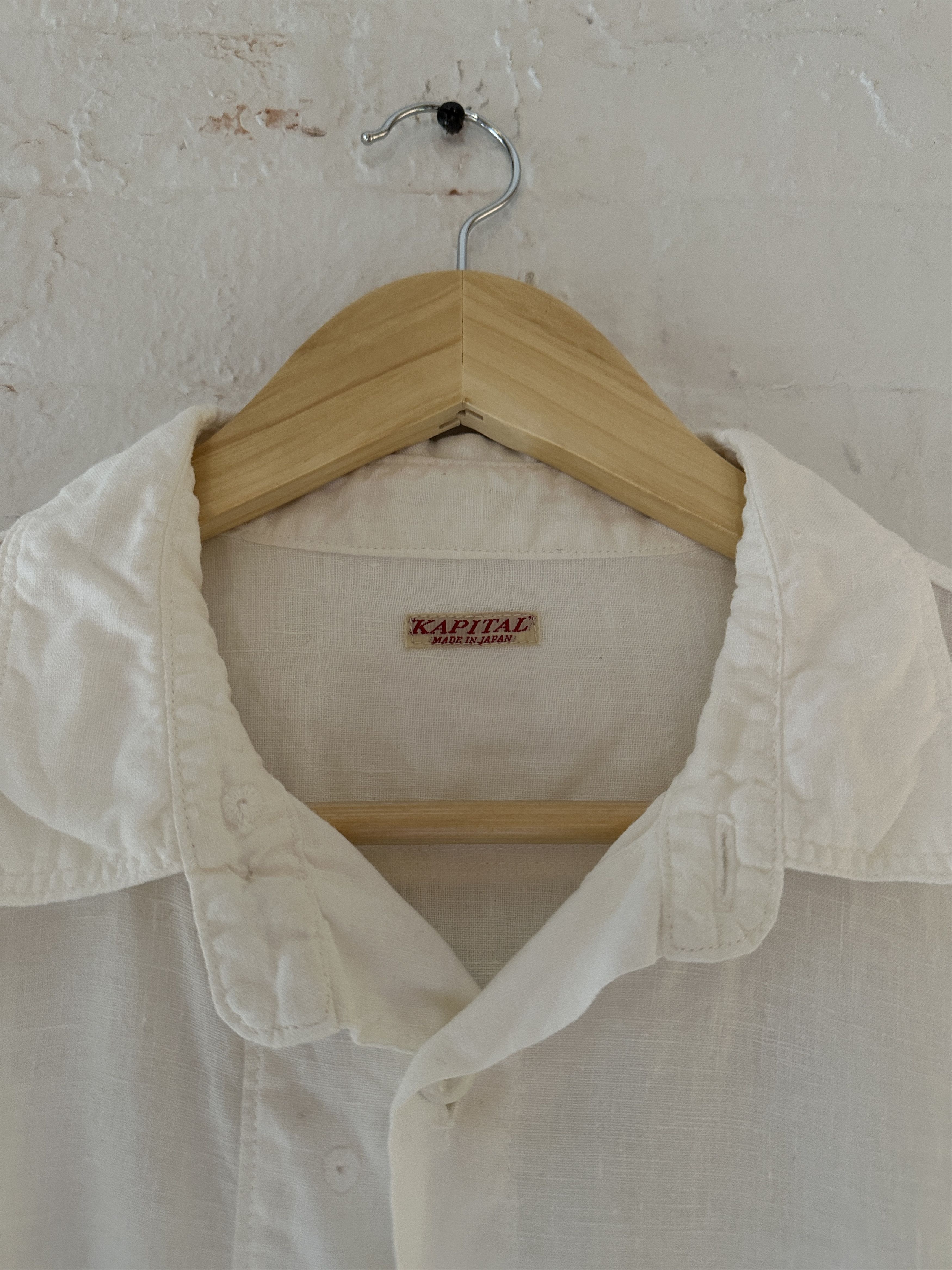 Kapital Kapital Multi Media Linen Shirt Size US L / EU 52-54 / 3 - 2 Thumbnail