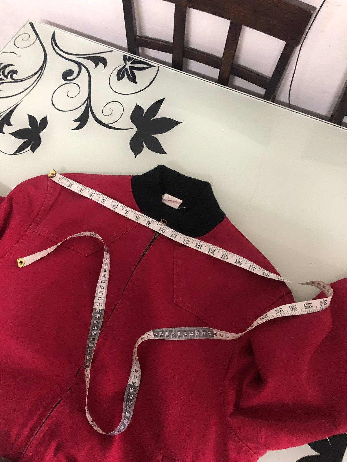Carhartt Rare❗️Vintage 90s Carhartt 100 Years Red Bomber Jacket Size US L / EU 52-54 / 3 - 24 Thumbnail