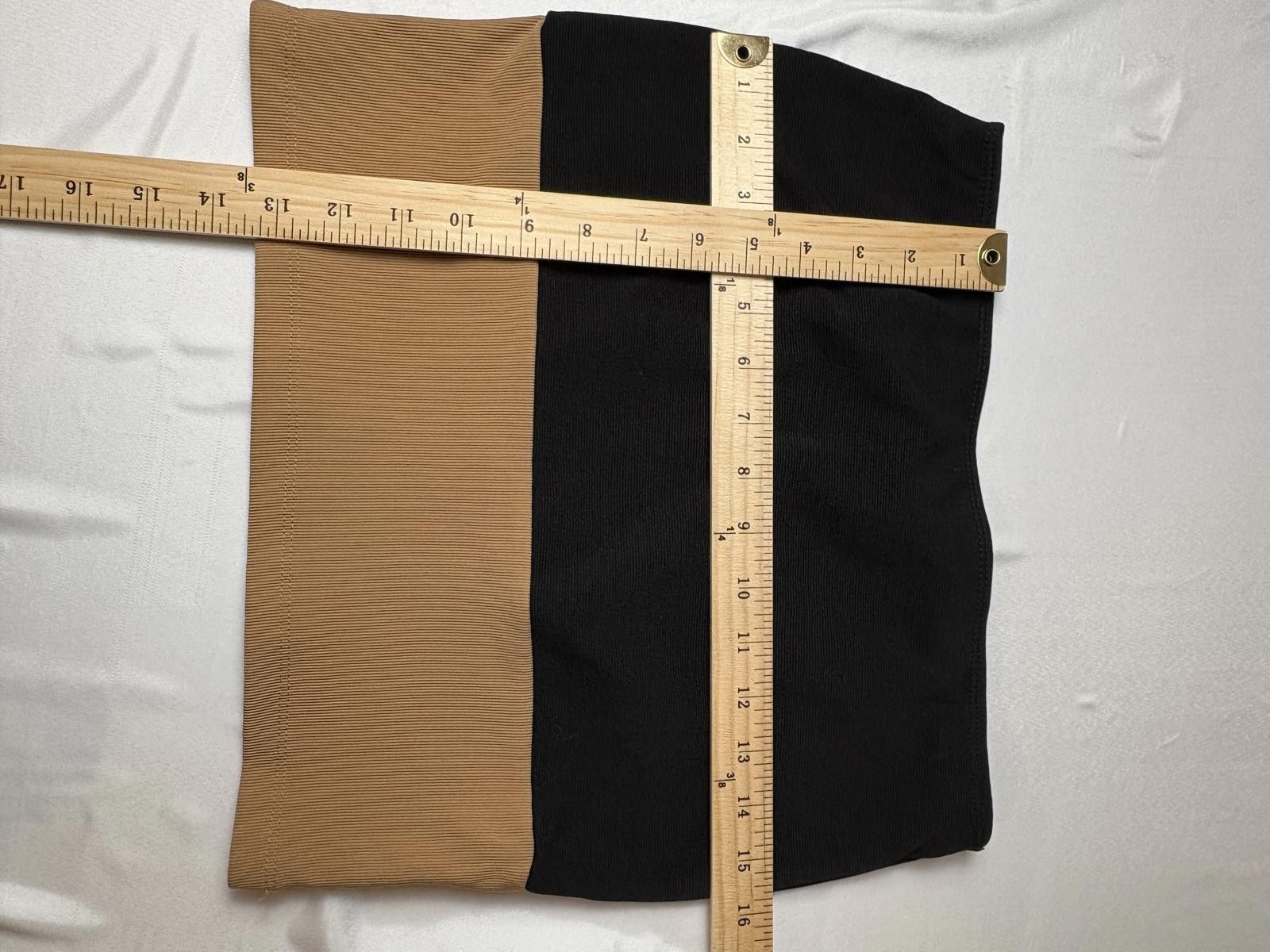 Other Nude and black mini skirt Size 32" / US 10 / IT 46 - 2 Thumbnail
