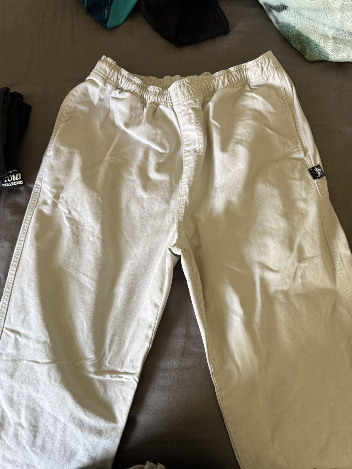 Stussy Stussy Beach Pants in Bone Size US 33 - 2 Thumbnail