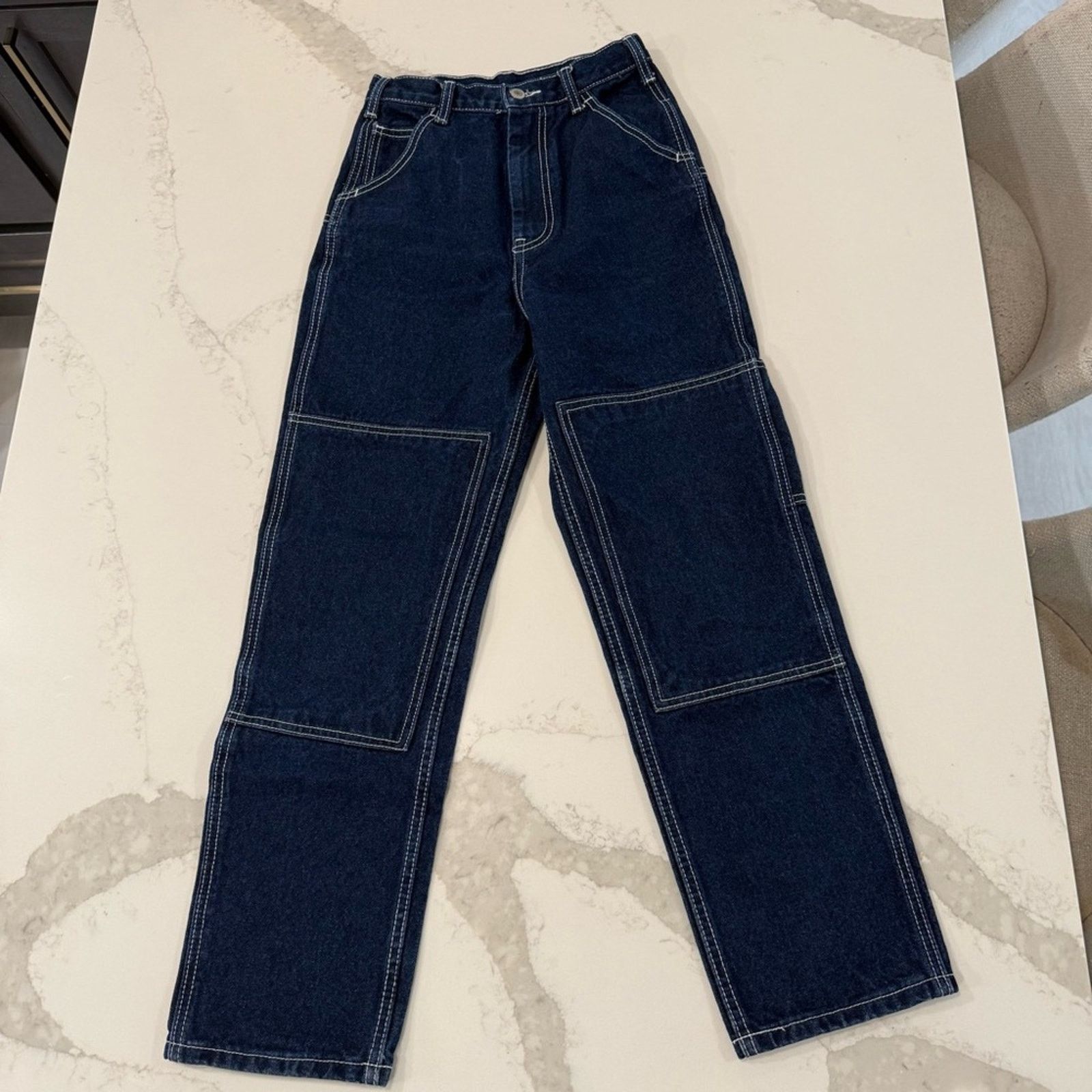 Brandy Melville John Galt Brandy Melville Ariana Relaxed Jeans Womens Small Size 25" / US 0 / IT 36 - 6 Thumbnail