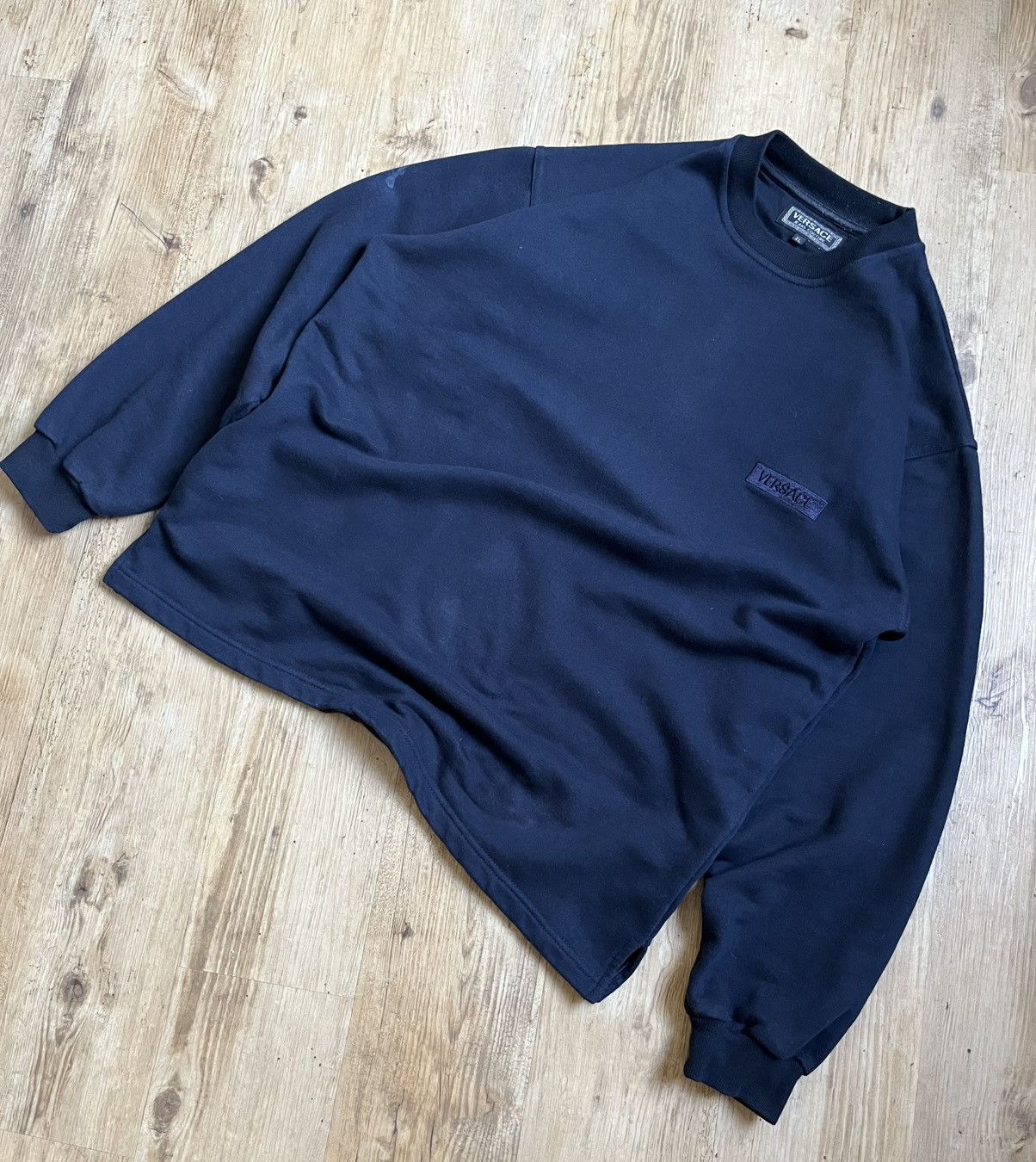 Versace Vintage Versace medusa logo sweatshirt Size US XL / EU 56 / 4 - 7 Thumbnail