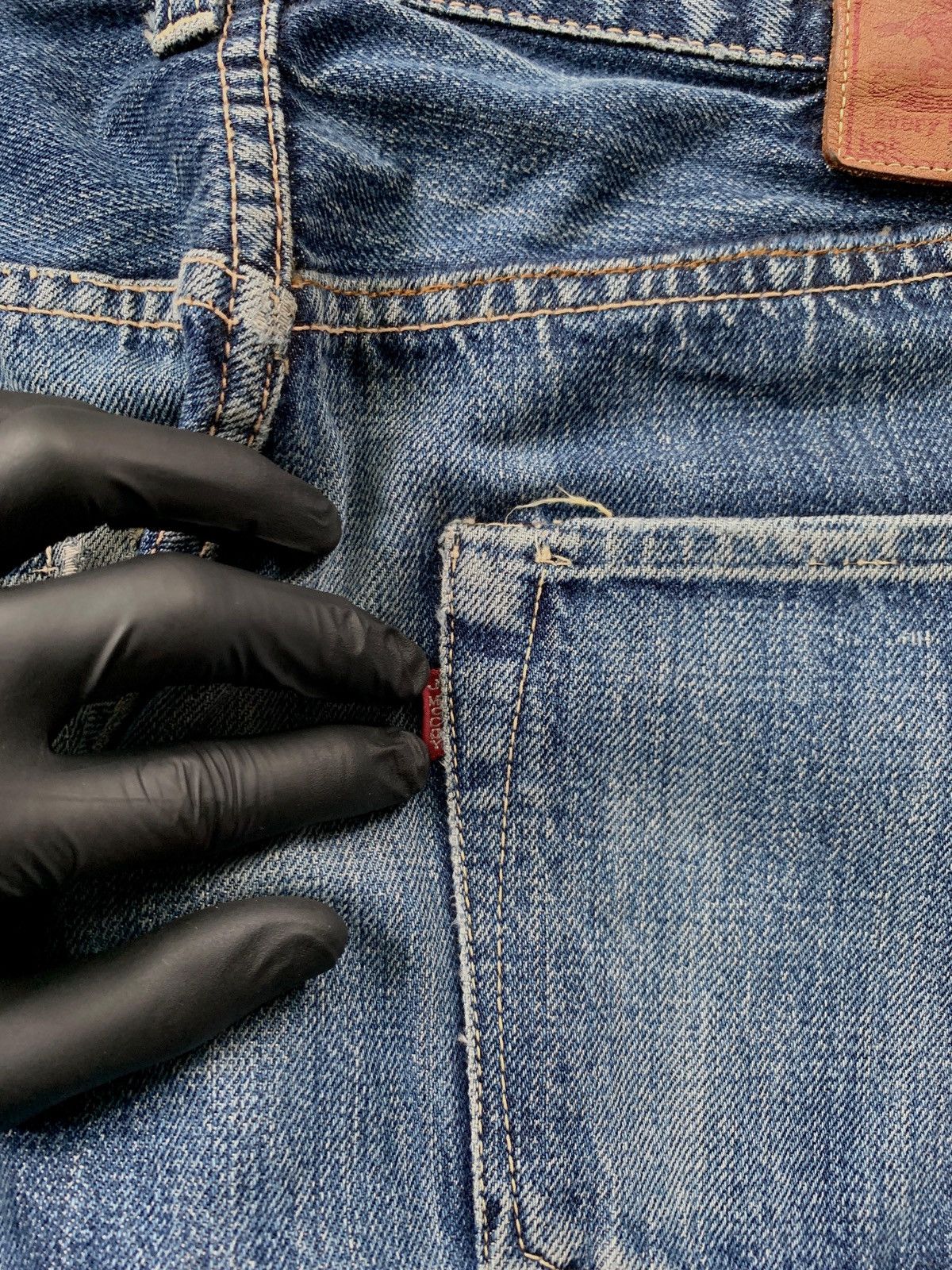 The Real McCoy's FREE TAX! Joe McCoy Selvedge Denim Jeans Size US 32 / EU 48 - 15 Thumbnail