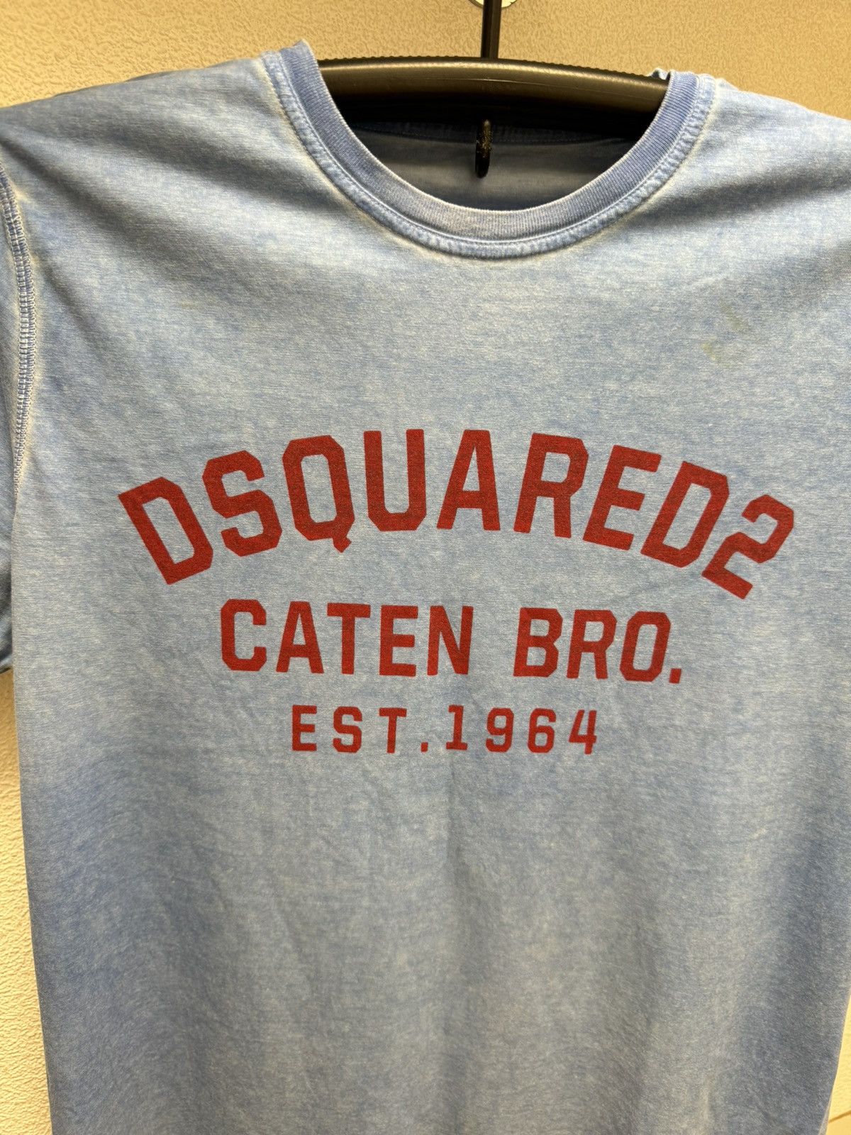 Dsquared2 Dsquared Dsquared2 big logo blue t-shirt 2xl Xxl Size US XXL / EU 58 / 5 - 6 Thumbnail