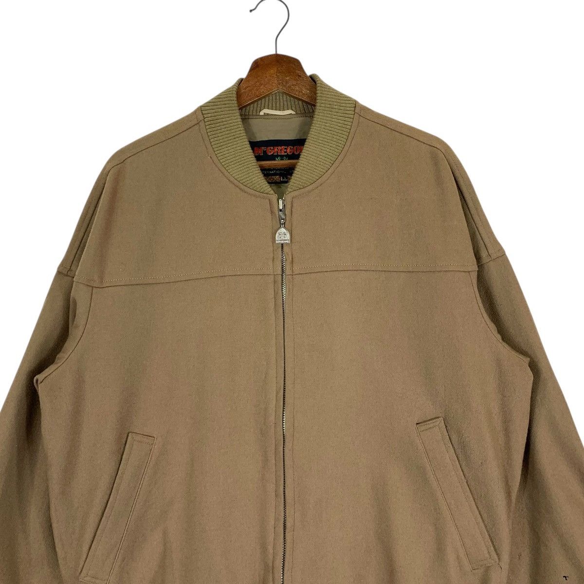 McGregor Vintage McGregor Full Zipper Bomber Jacket Size US XL / EU 56 / 4 - 2 Thumbnail