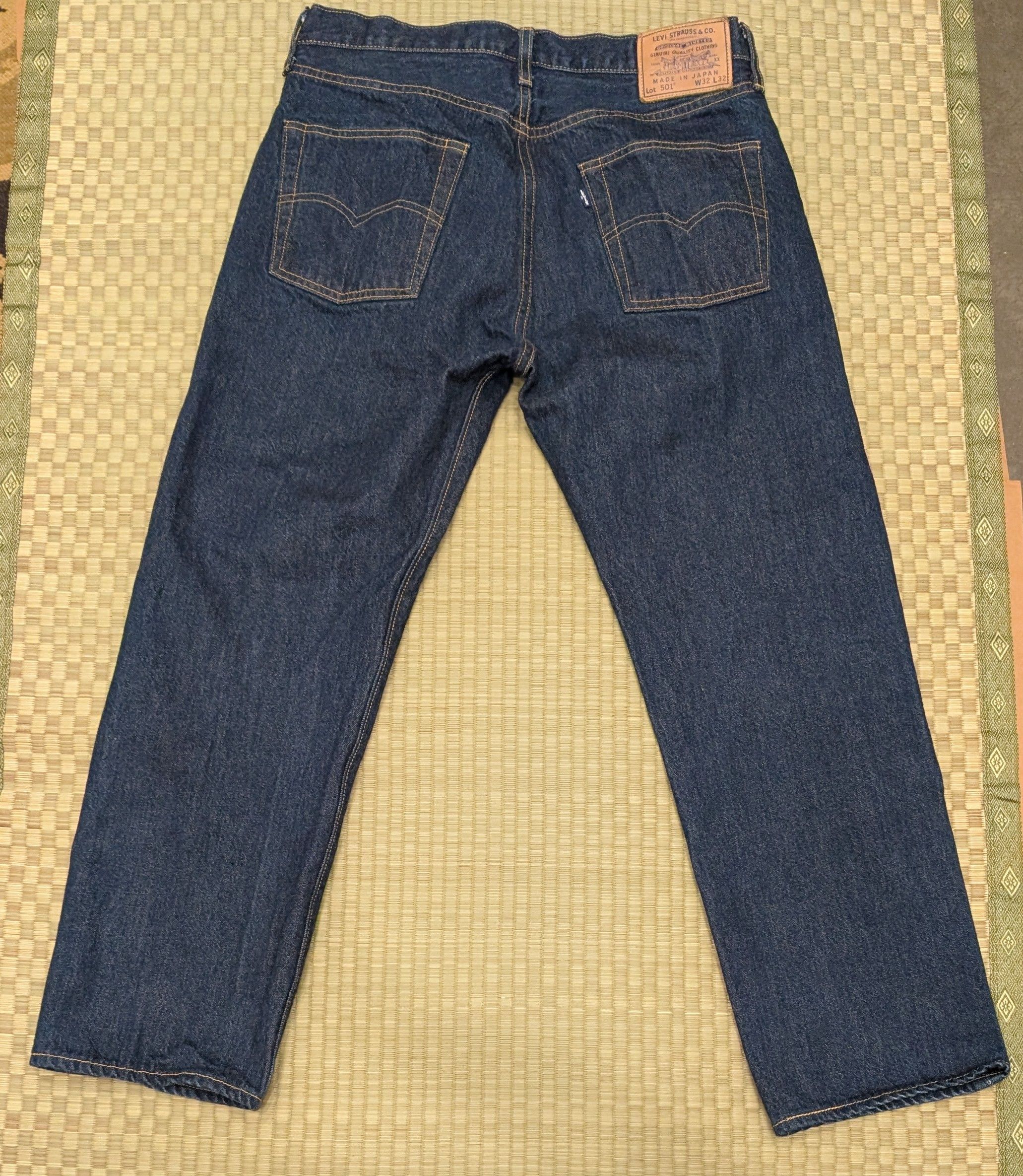 Levi's Levi's 501 Selvedge Denim Jeans 32 x 27 Made in Japan Size US 32 / EU 48 - 2 Thumbnail