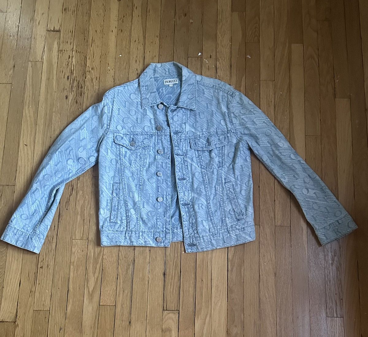 Fiorucci Monogram denim jacket Size US S / EU 44-46 / 1 - 4 Thumbnail