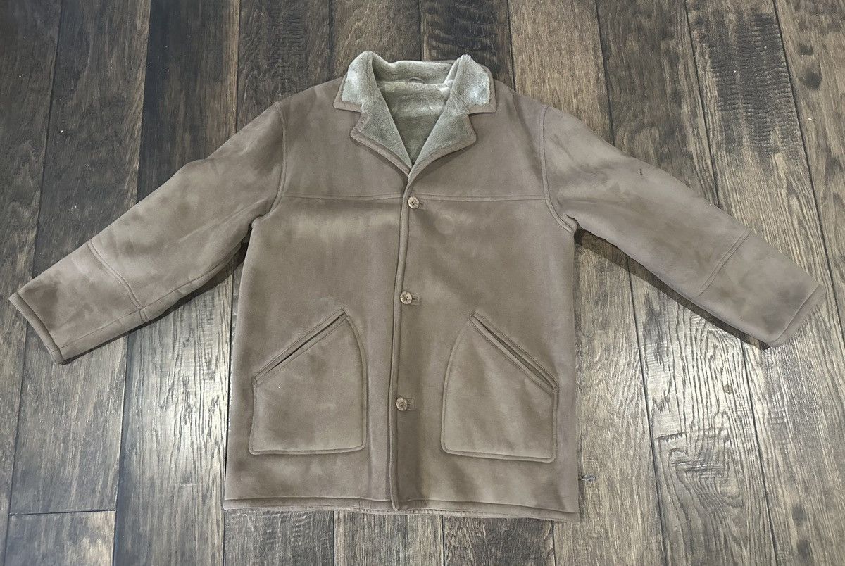 Vintage Y2K Massimo Vegan Suede Jacket Size L