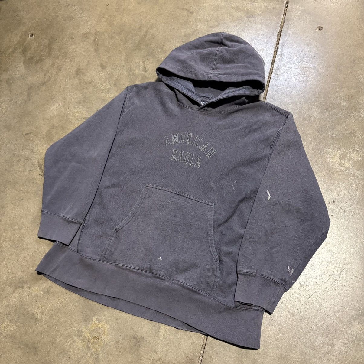 American Eagle Outfitters Vintage American Eagle Hoodie Sweatshirt Faded Preppy Skater Size US XL / EU 56 / 4 - 2 Thumbnail