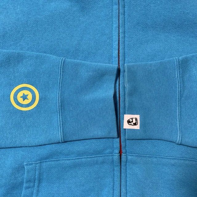 Bape BAPE Neon Shark Full Zip Hoodie a bathing ape NIGO Size US M / EU 48-50 / 2 - 7 Thumbnail