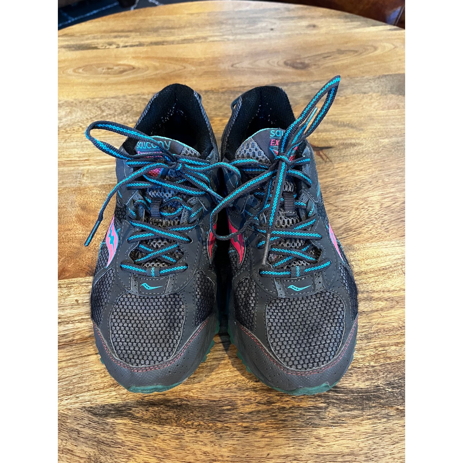Saucony Saucony Excursion TR7 Trail Running Sneakers Blue/Pink 8.5 Size US 8.5 / IT 38.5 - 3 Thumbnail