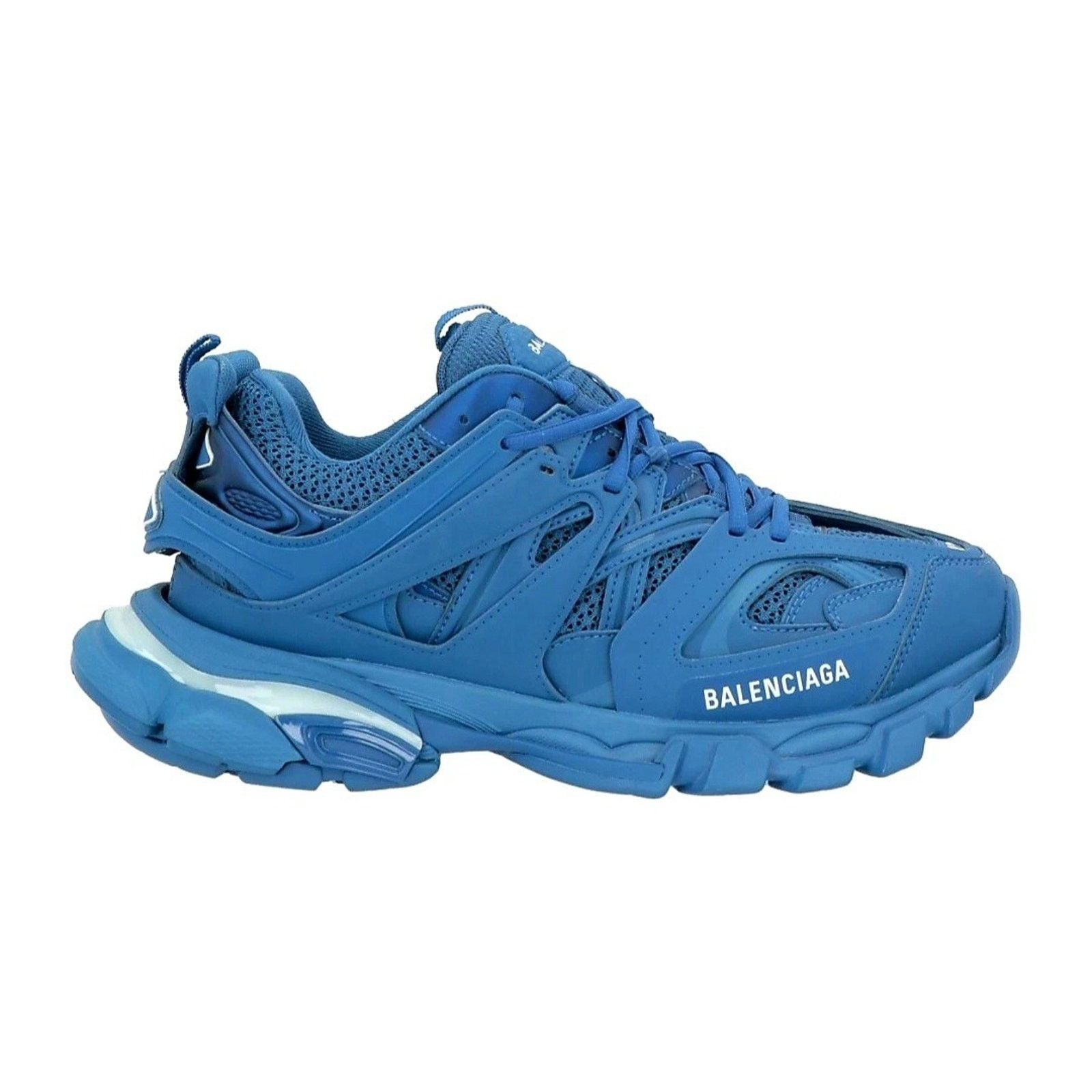 Balenciaga RRP$1042 BALENCIAGA Track Sneaker US7EU40 Blue LED Monocolor Size US 7 / EU 40 - 13 Thumbnail