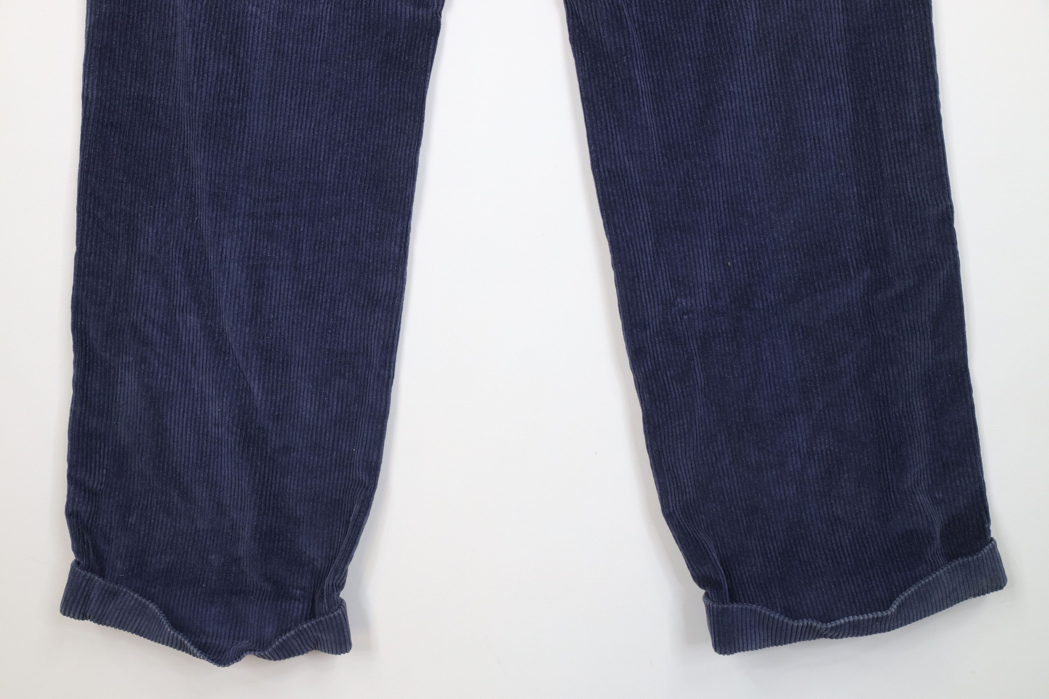 Lands' End Vintage 70s Lands End Wide Leg Corduroy Chino Pants USA Size US 38 / EU 54 - 12 Thumbnail
