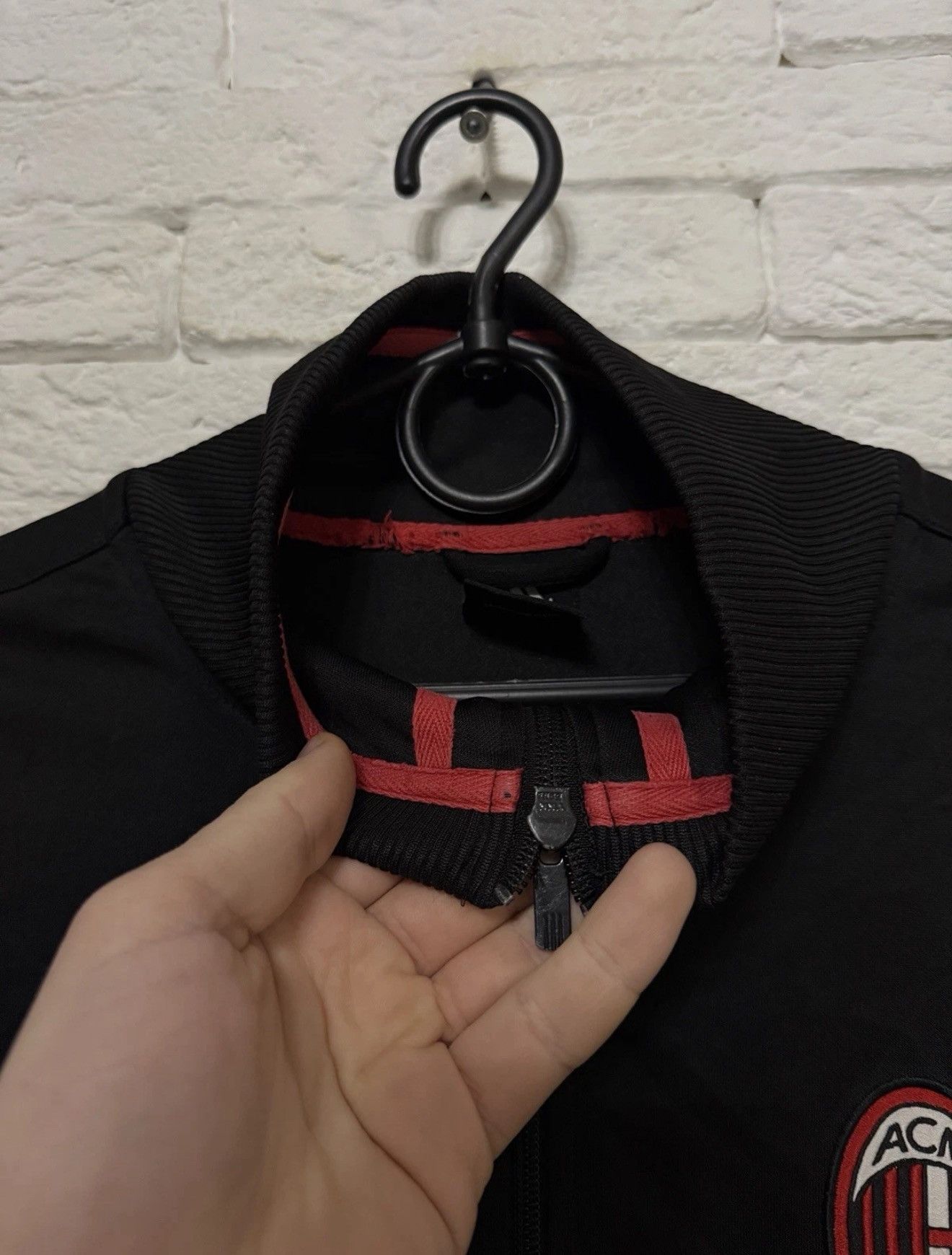 Adidas Vintage AC Milan 2008 Track Jacket Football Asia Market Item Size US XL / EU 56 / 4 - 4 Thumbnail