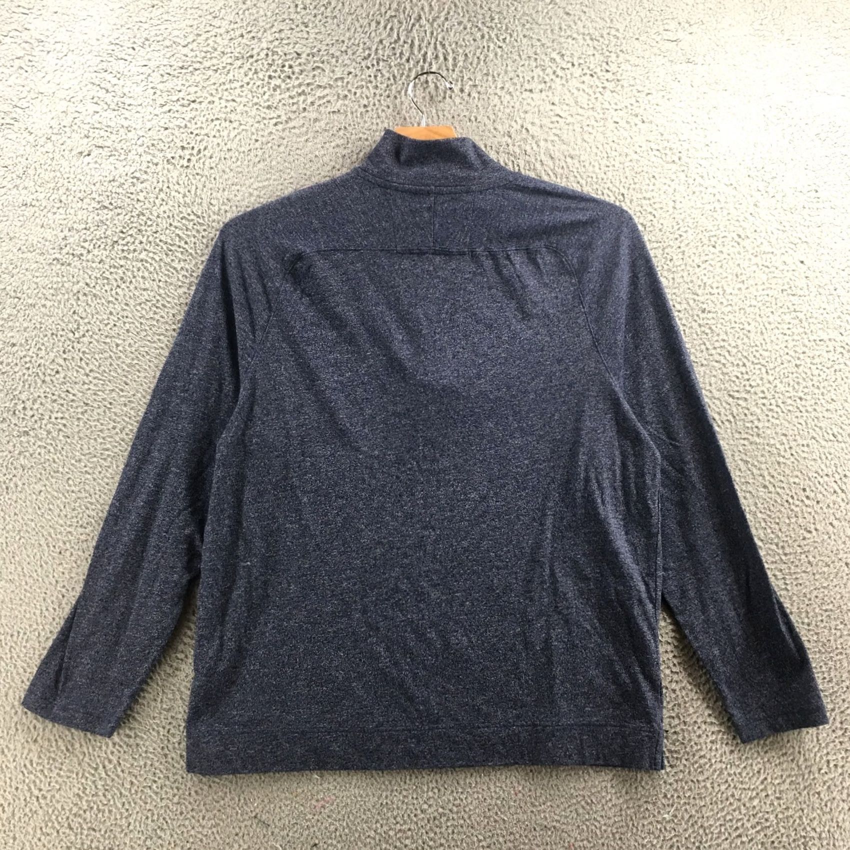 Banana Republic Banana Republic Quick Dry Half Zip Sweater Mens XL Blue Mock Neck Long Sleeves Size US XL / EU 56 / 4 - 7 Thumbnail