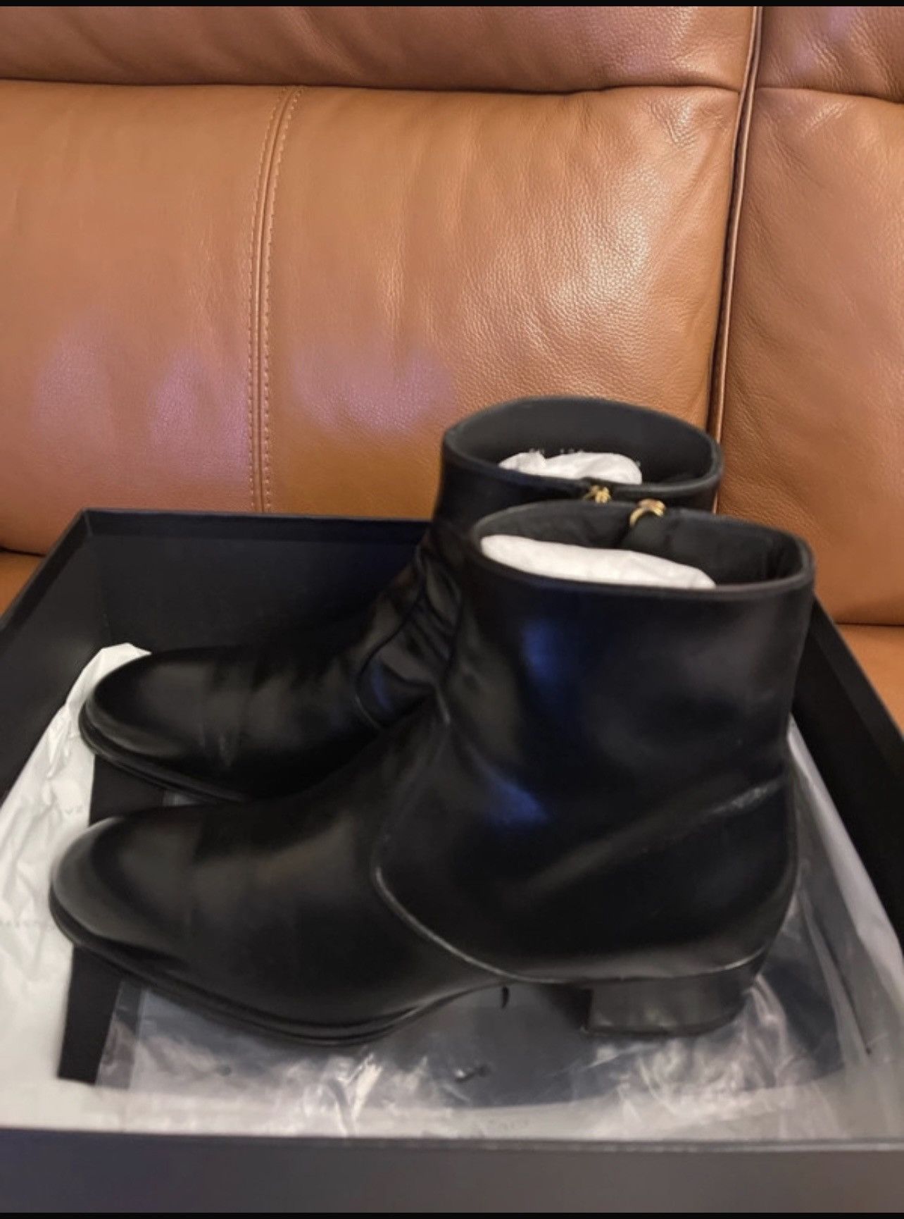 image of Giuseppe Zanotti Boots in Black, Men's (Size 9)