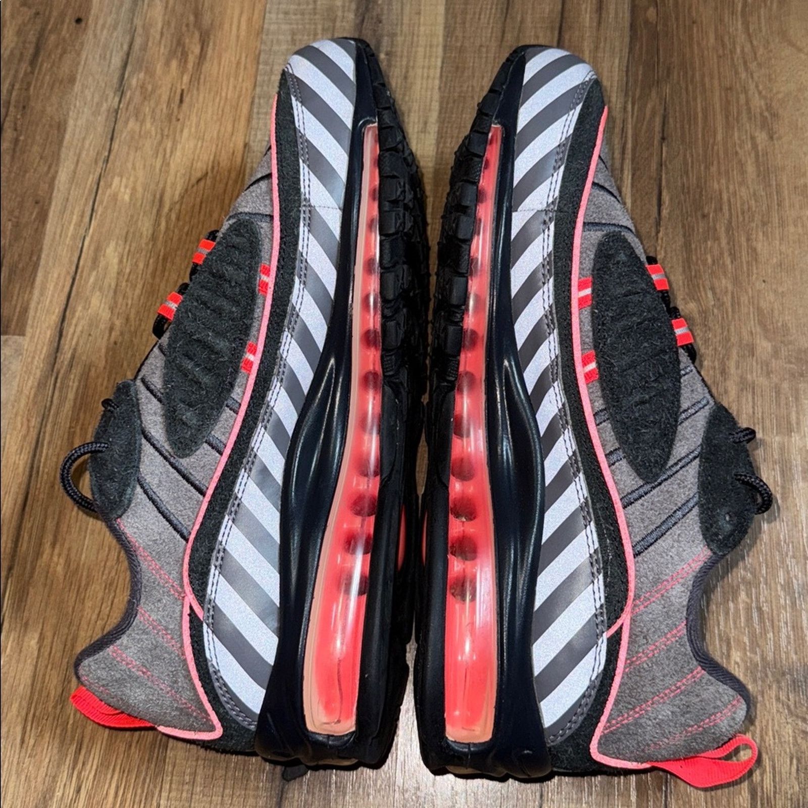 Nike Nike Air Max 98 I 95 Gunsmoke Lava Size US 9.5 / EU 42-43 - 10 Thumbnail