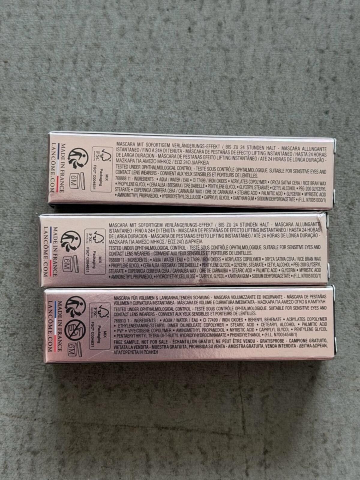 Other Lancôme / Mini Mascara Set 3pc / Lash Idôle + Flutter Ext Size ONE SIZE - 6 Thumbnail