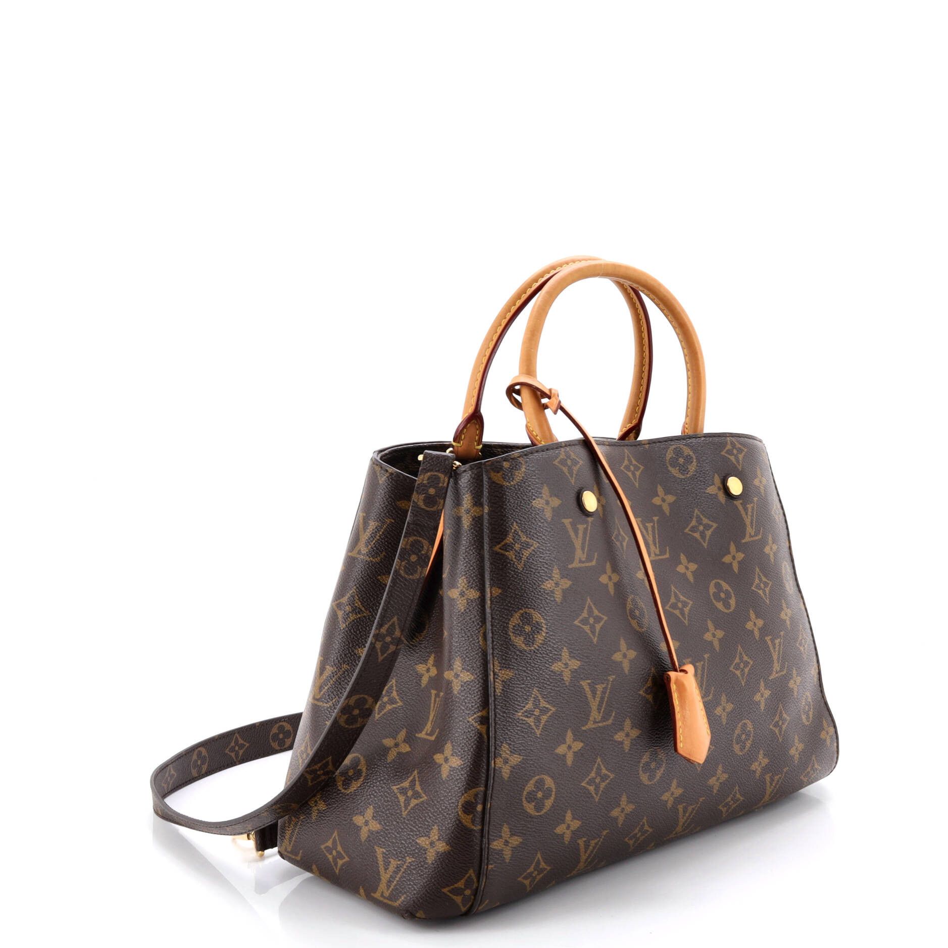 Louis Vuitton Montaigne Handbag Monogram Canvas MM Size ONE SIZE - 1 Thumbnail