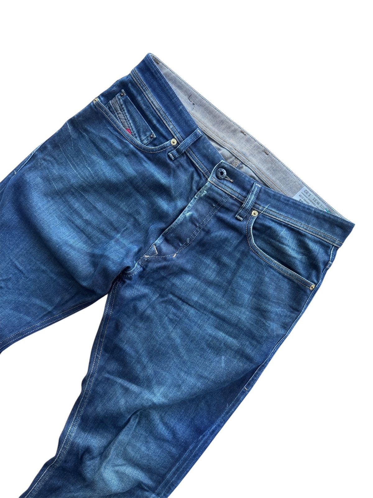 Diesel × Diesel Black Gold Diesel Tepphar Slim Carrot 0848V Stretch Jeans Size US 31 - 2 Thumbnail