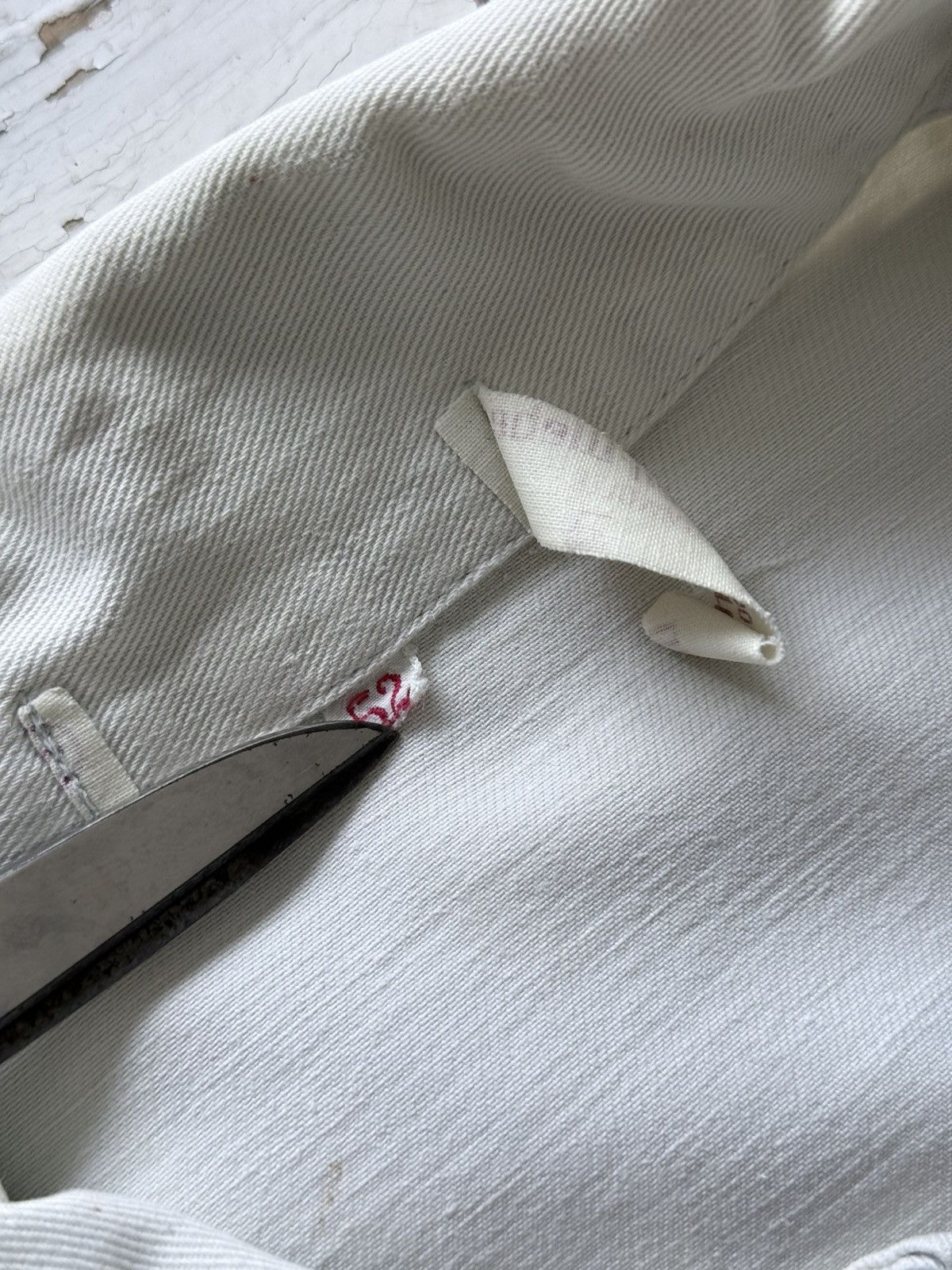 Vetra Vintage 1978 Dated German Thrashed Sanfor Chore Work Jacket Size US L / EU 52-54 / 3 - 16 Thumbnail