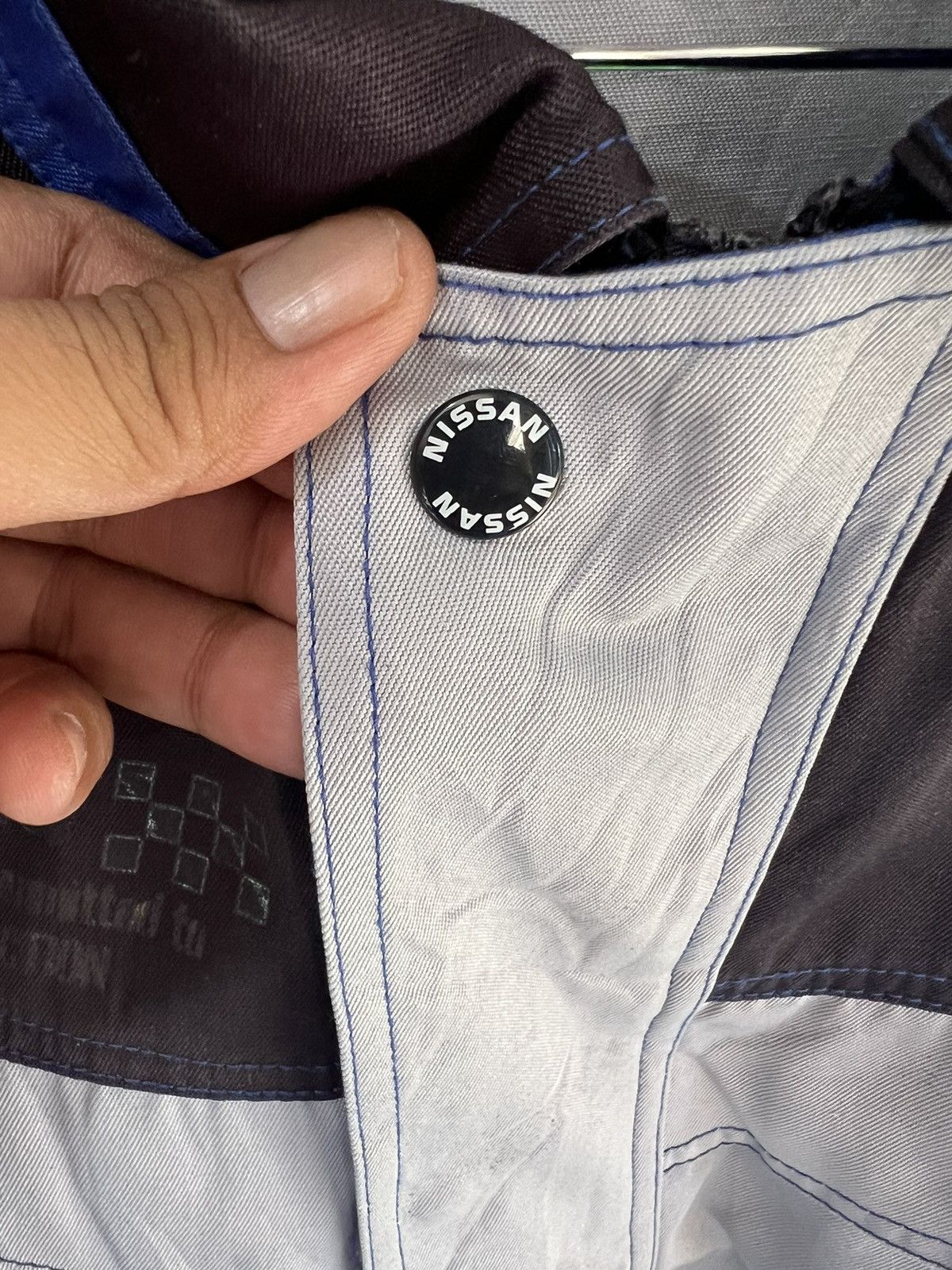 Nissan 🔥Vintage Nissan Uniform Work Jacket Size US L / EU 52-54 / 3 - 17 Thumbnail