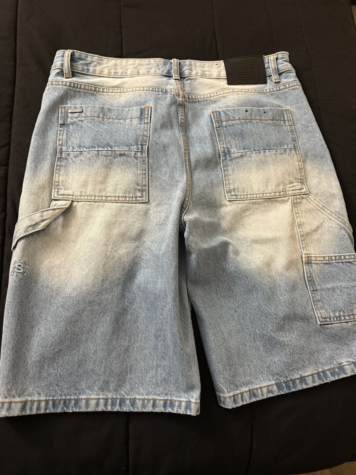 SERENEDE Mens Saline Denim shorts 34 Size US 34 / EU 50 - 6 Thumbnail