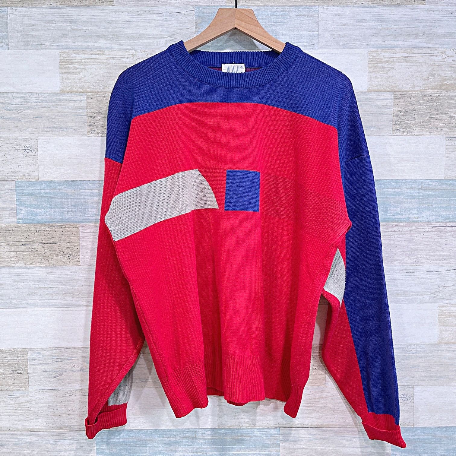 Flying Coffin NILS Vintage 90s Wool Ski Lodge Sweater Mens XL Size US XL / EU 56 / 4 - 1 Thumbnail