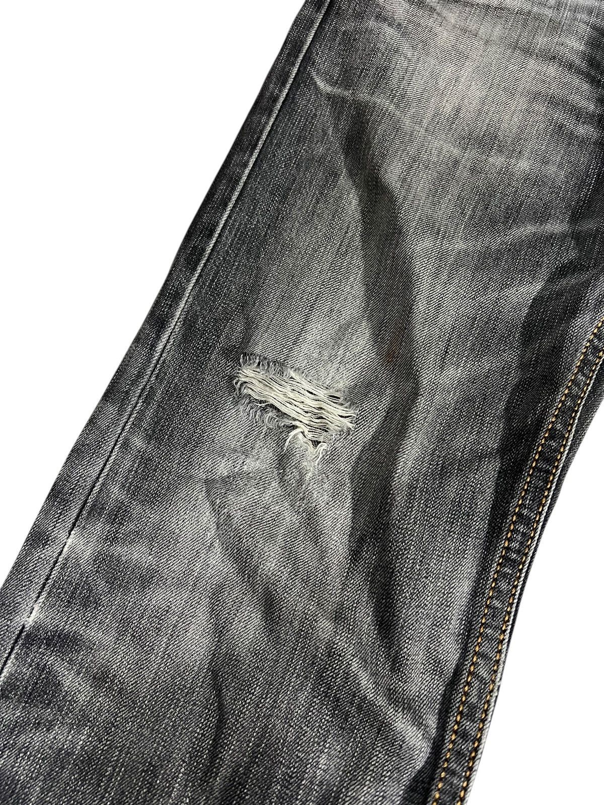 Edwin Flare Jean Edwin Exclusive Vintage XV Navajo Faded Distress Size US 33 - 7 Thumbnail