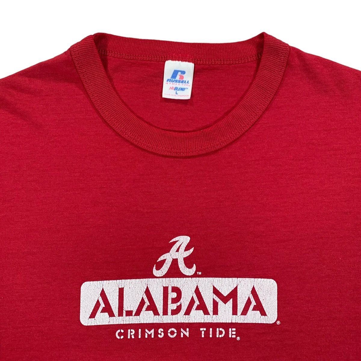 Russell Athletic Vintage Russell Athletic NCAA Alabama Crimson Tide T Shirt Size US L / EU 52-54 / 3 - 2 Thumbnail