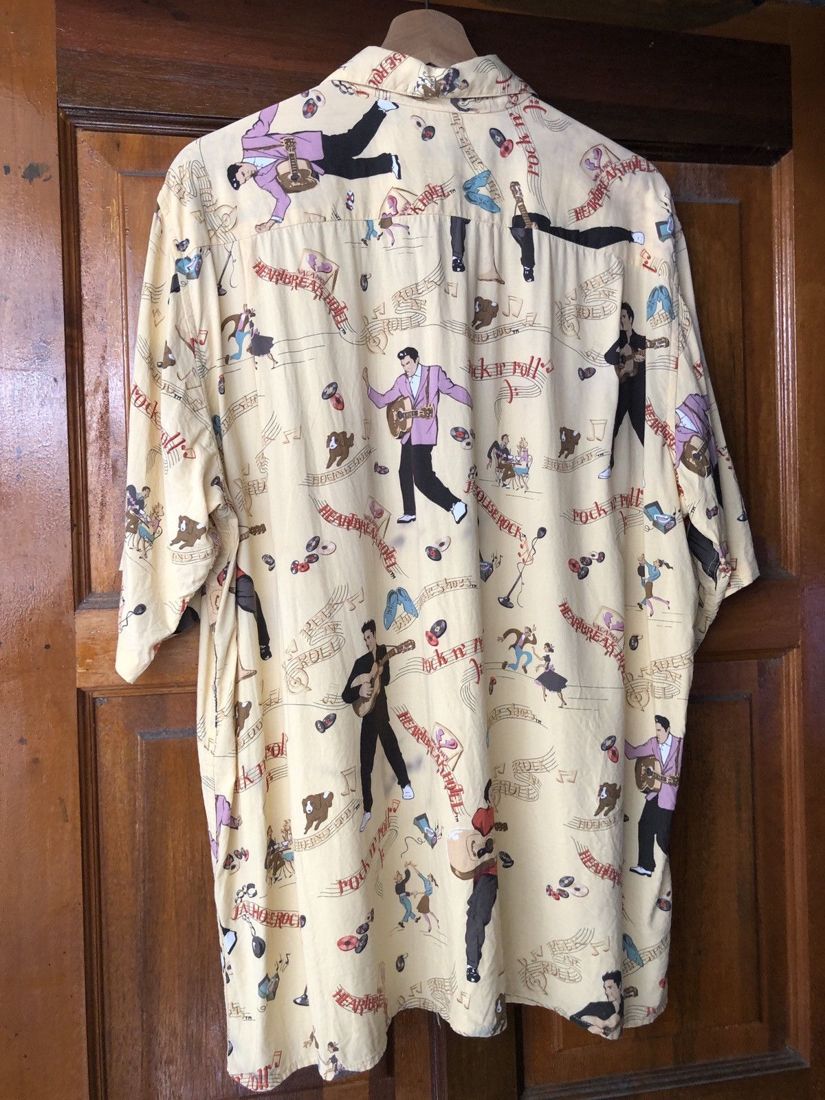 Reyn Spooner Vintage Reyn Spooner Elvis Presley Hawaiian Rayon Shirt Size US L / EU 52-54 / 3 - 12 Thumbnail