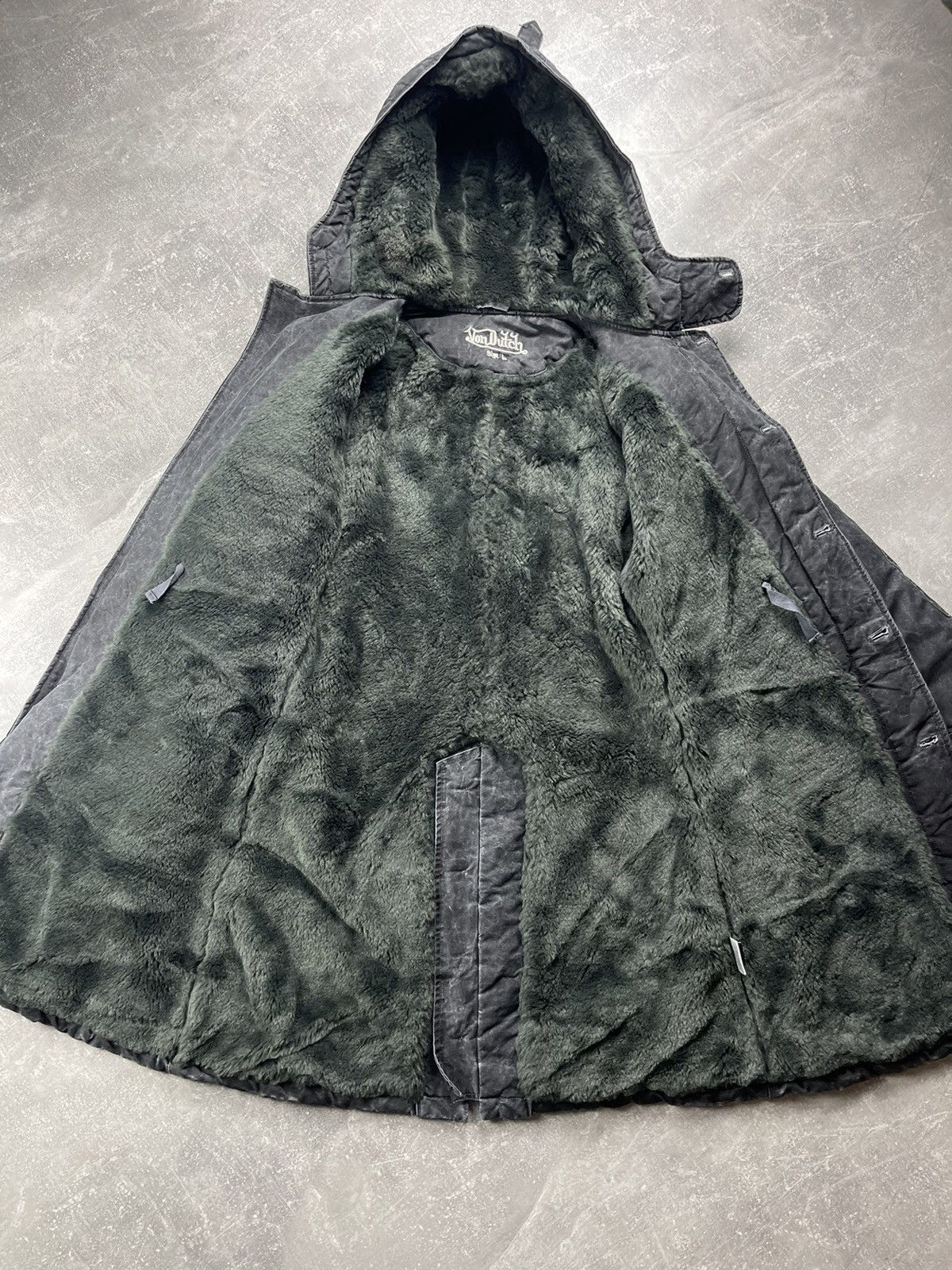Von Dutch Von Dutch Y2K Vintage Hooded Parka Black Fur Lined Size L Size US L / EU 52-54 / 3 - 12 Thumbnail