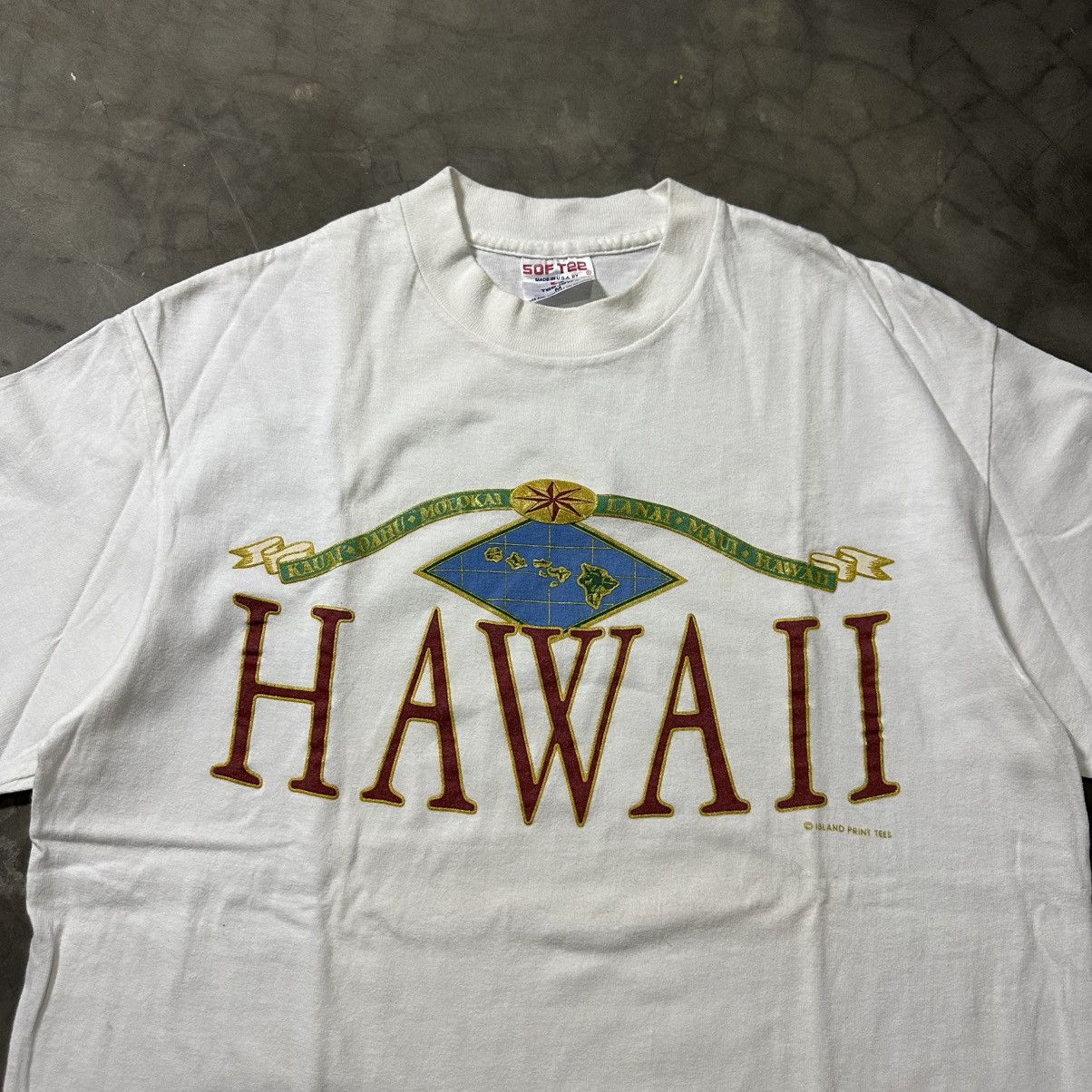 Vintage VINTAGE 90s HAWAII TSHIRT Size US M / EU 48-50 / 2 - 2 Thumbnail