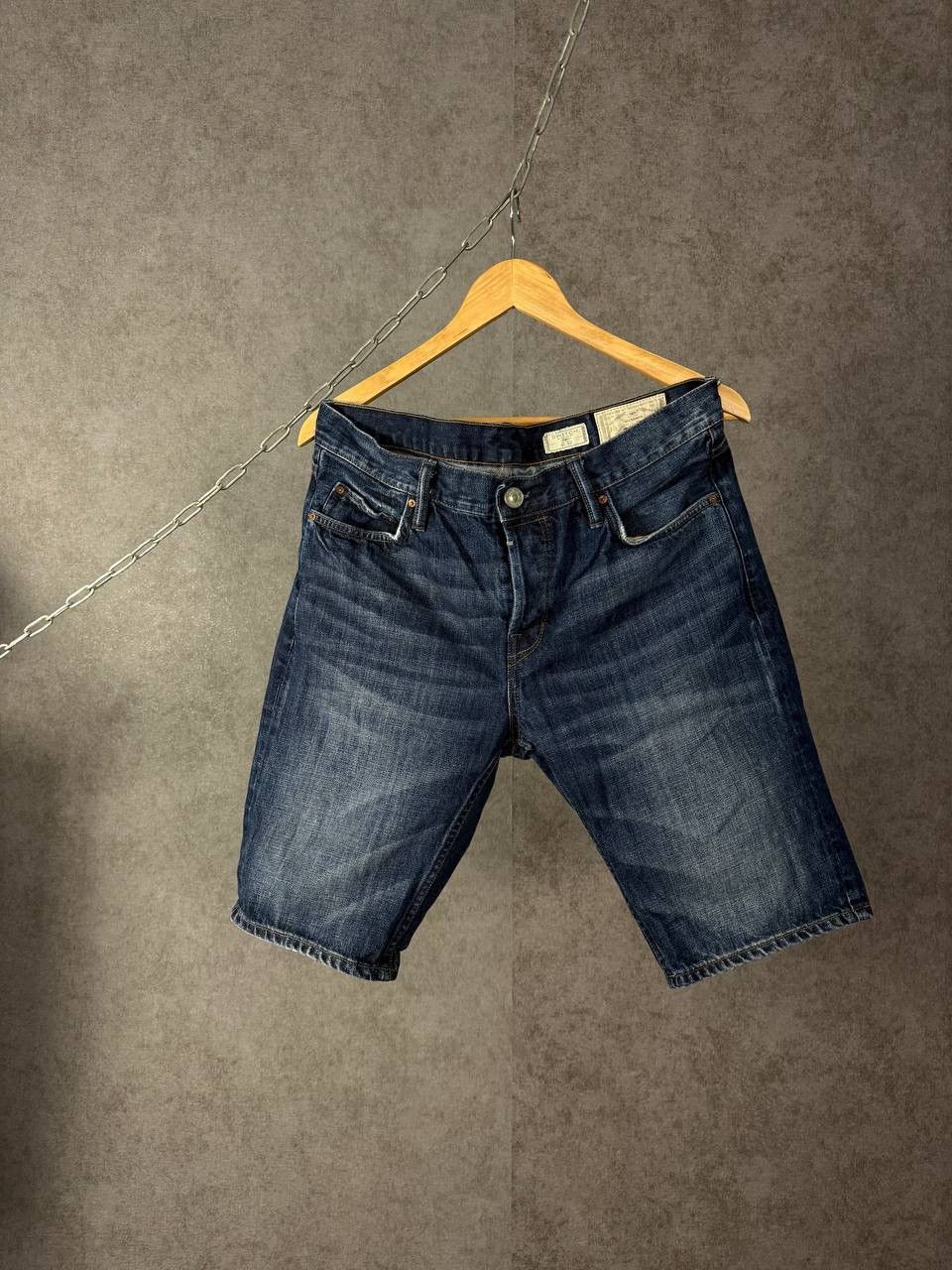 Allsaints Allsaints designer switch denim shorts Size US 32 / EU 48 - 1 Thumbnail