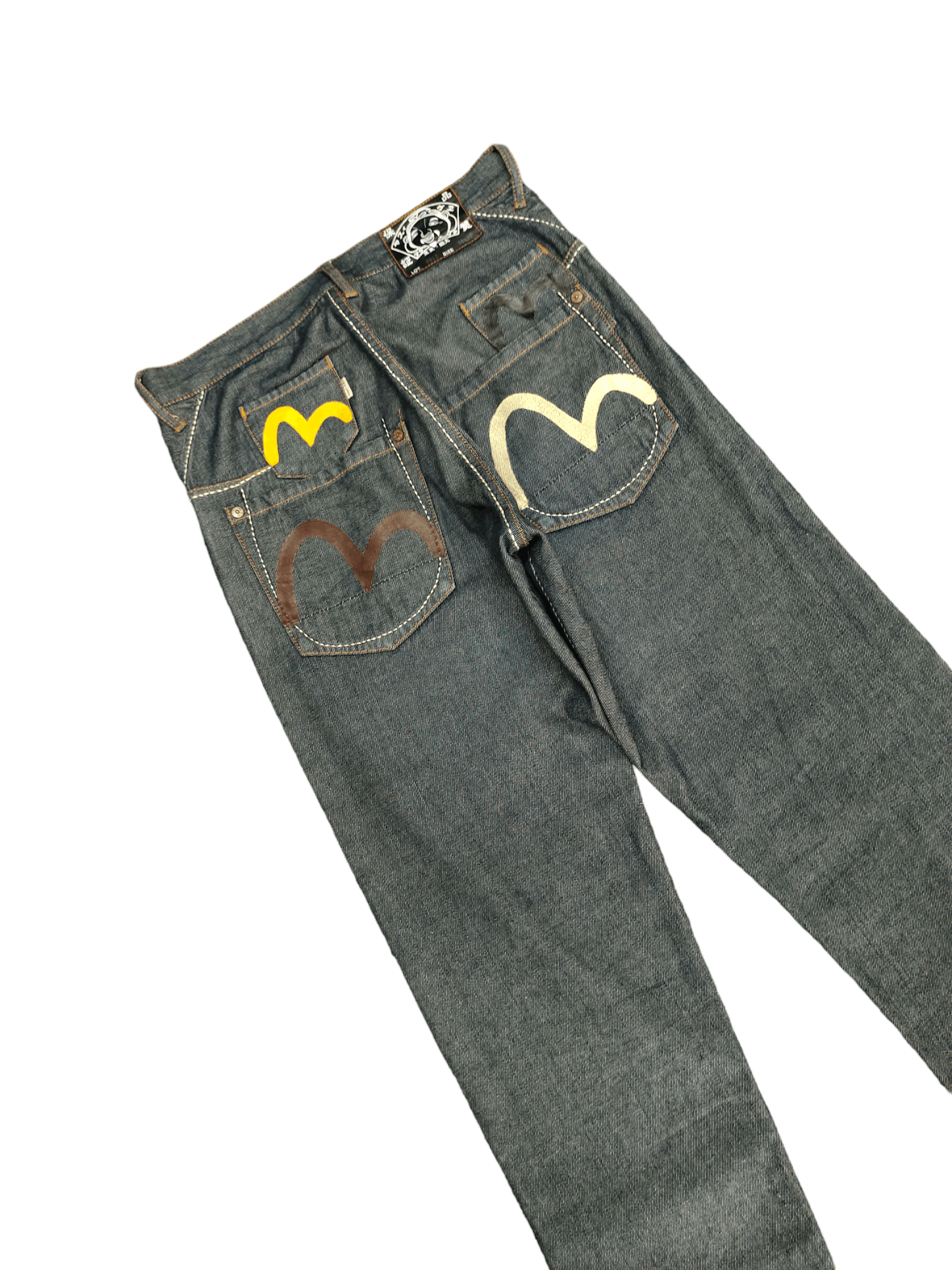 Evisu Evisu Multi Pocket Seagull Selvedge Denim Jeans Y2k Size US 30 / EU 46 - 6 Thumbnail