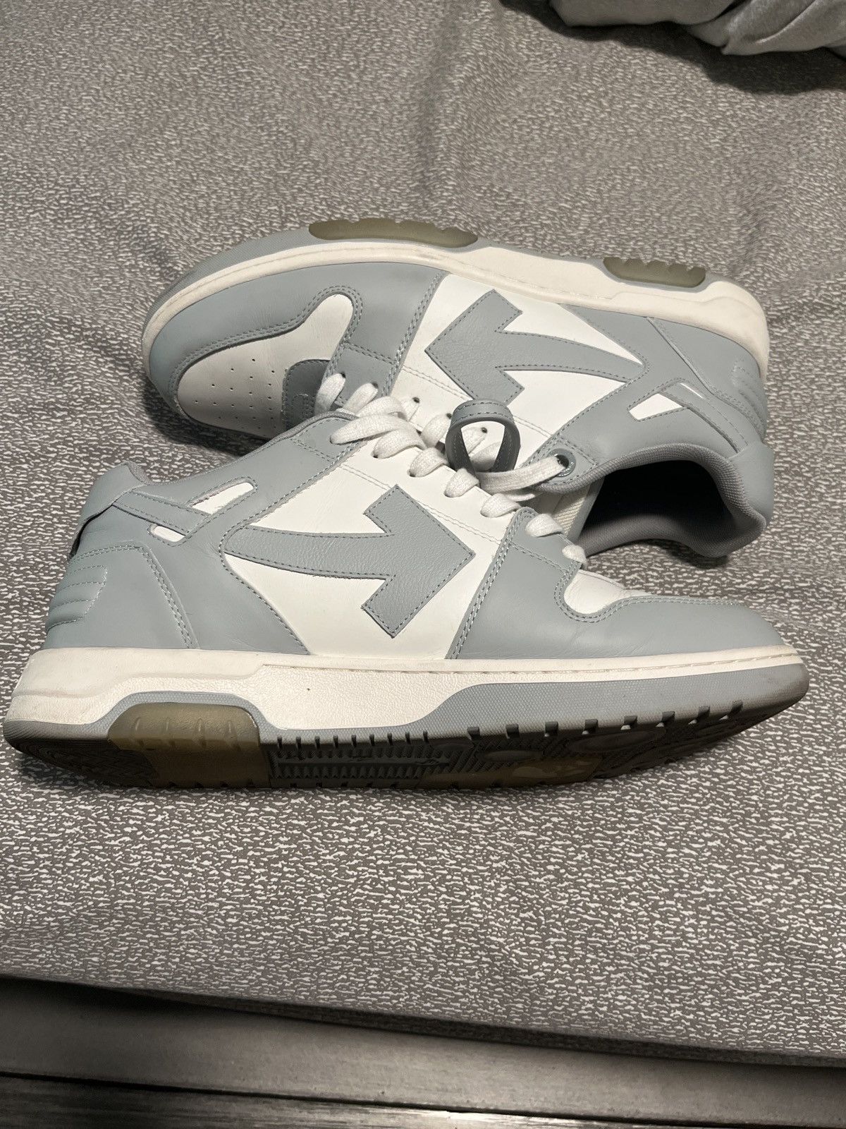 Off white out of office light grey