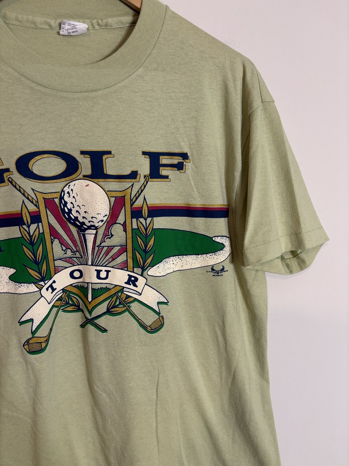 Vintage Vintage 90s Golf Graphic Tee Size US L / EU 52-54 / 3 - 2 Thumbnail