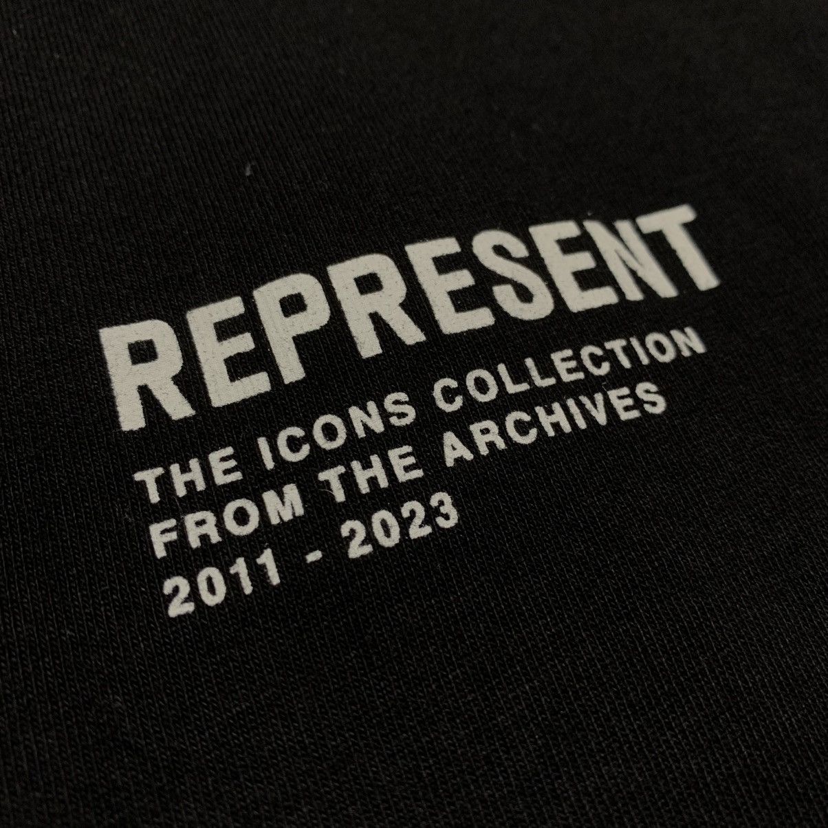 Represent Clo. Represent Medium Icons Collection Jet Black Tee Size US M / EU 48-50 / 2 - 4 Thumbnail