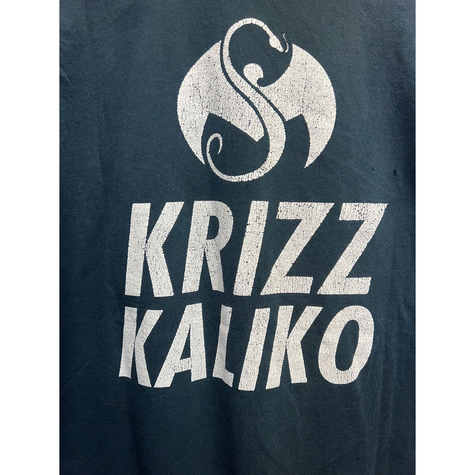 Gildan Vintage Krizz Kaliko Shirt Black Spider Graphic Music Tee XL Size US XL / EU 56 / 4 - 7 Thumbnail