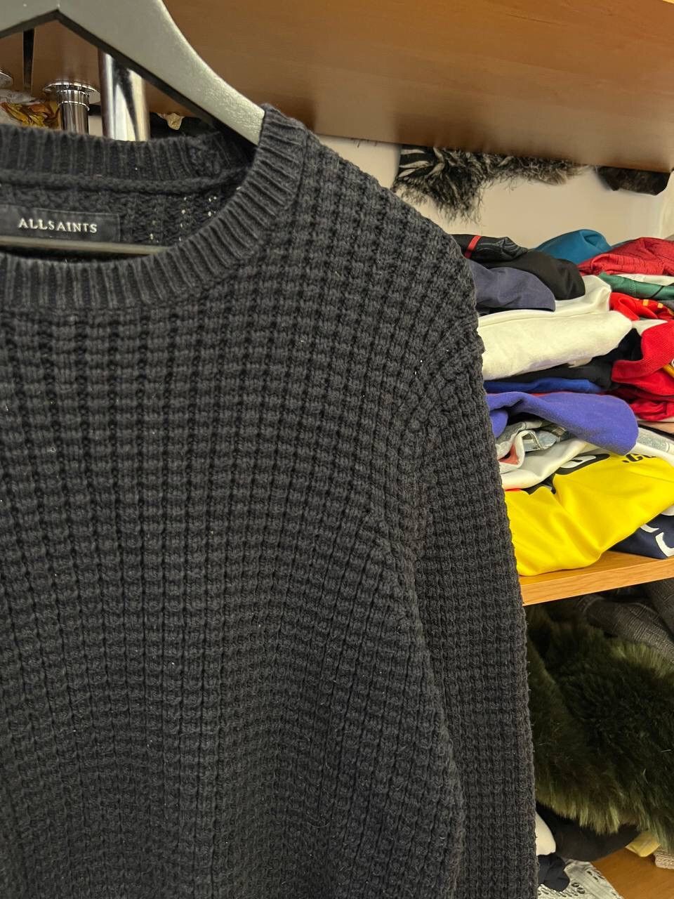 Allsaints Vintage Allsaints waffle knit Y2K sweater Size US S / EU 44-46 / 1 - 3 Thumbnail