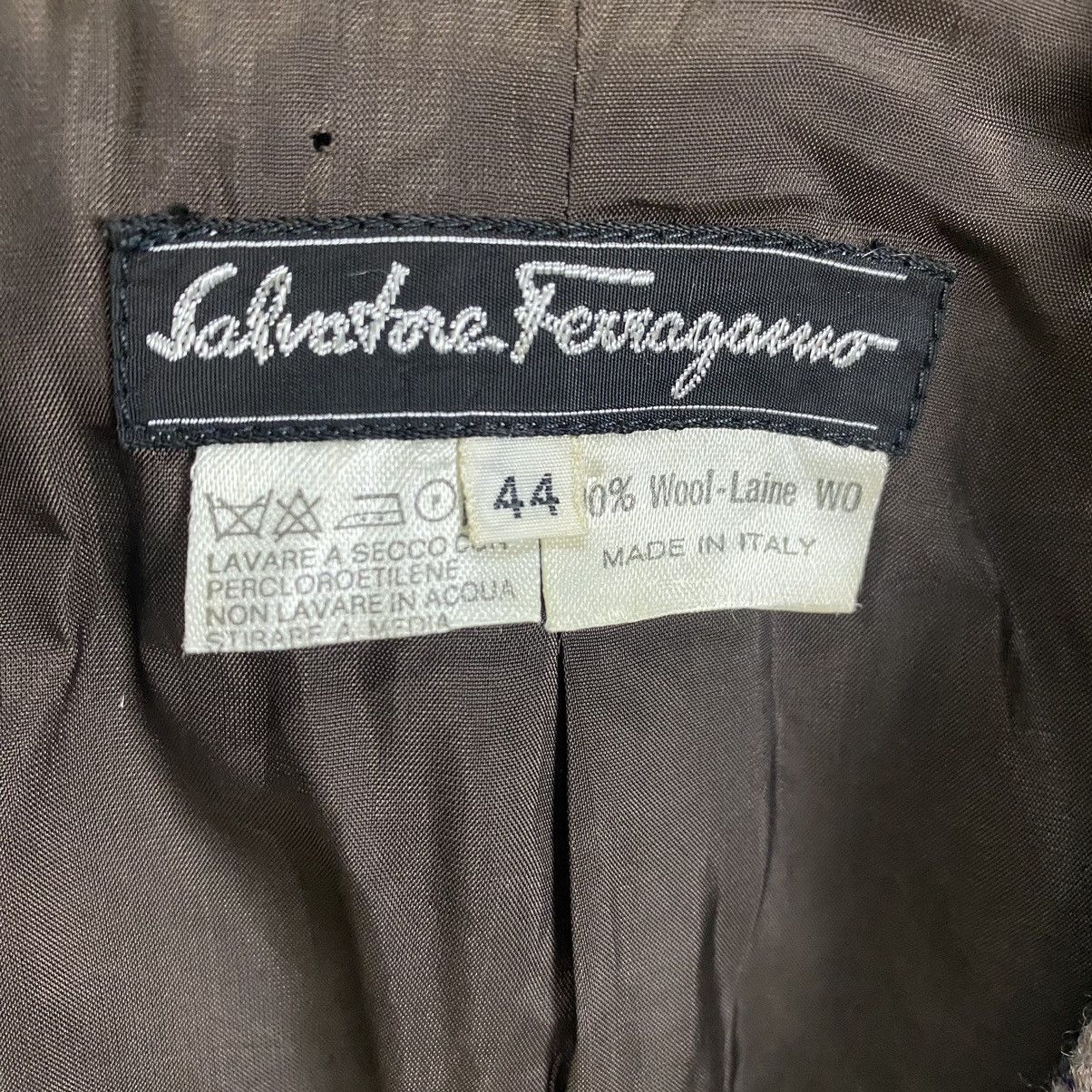 Salvatore Ferragamo × Vintage Vintage Salvatore Ferragamo blazer coat Size M / US 6-8 / IT 42-44 - 10 Thumbnail