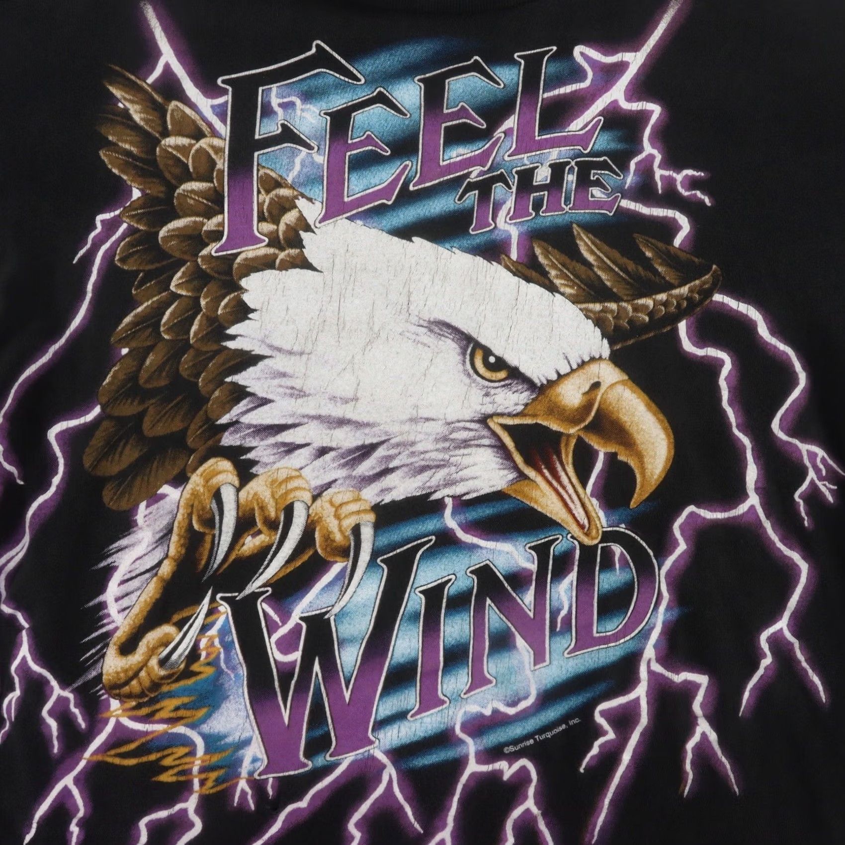 Vintage VINTAGE Kanye Mens Adult Shirt XL Black 90s Thunder Wind Feel American VTG THUNDER Shirt Mens XL Black 90s Size US XL / EU 56 / 4 - 2 Thumbnail