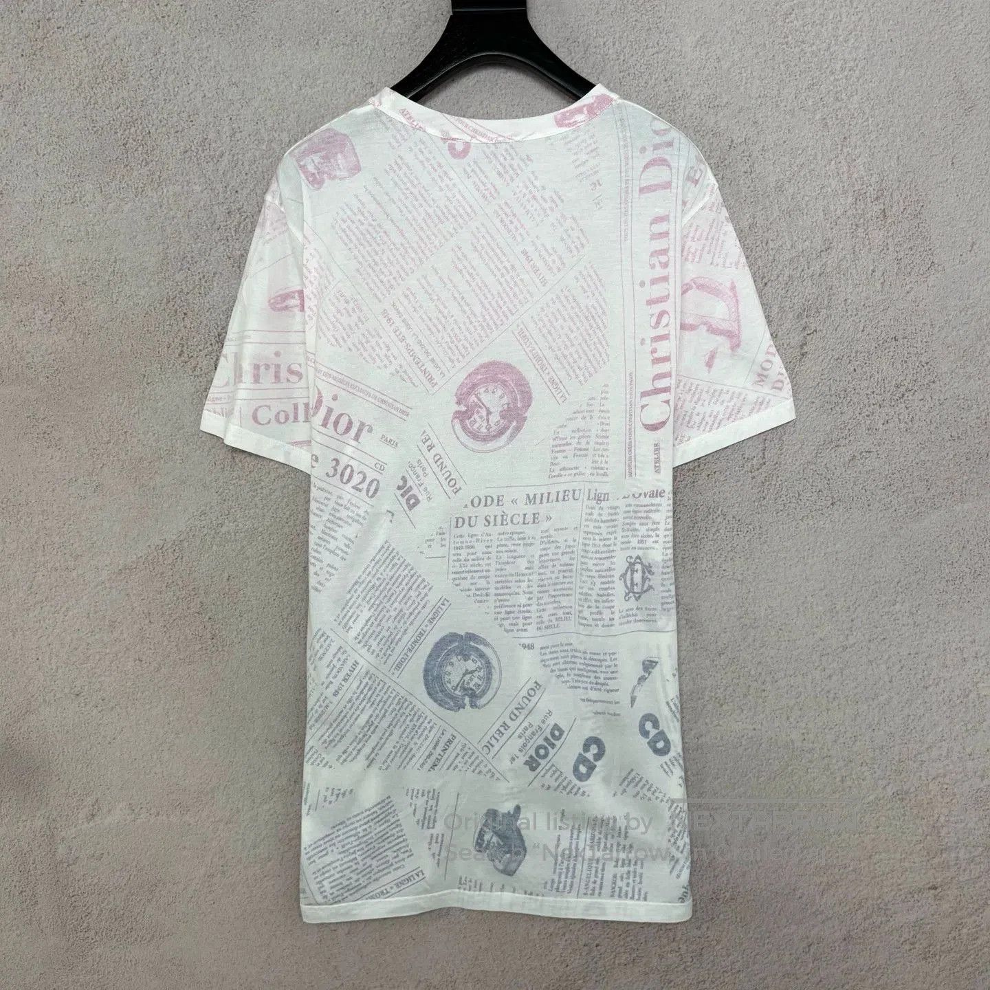 Dior Christian Dior Newspaper Print T. Size US L / EU 52-54 / 3 - 2 Thumbnail