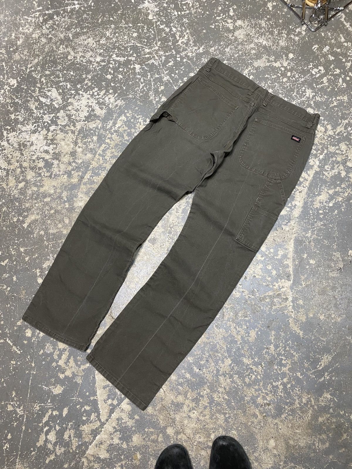 Carhartt × Dickies × Vintage Vintage Dickies Green Faded Carpenter Baggy Fit Pants Size US 36 / EU 52 - 2 Thumbnail