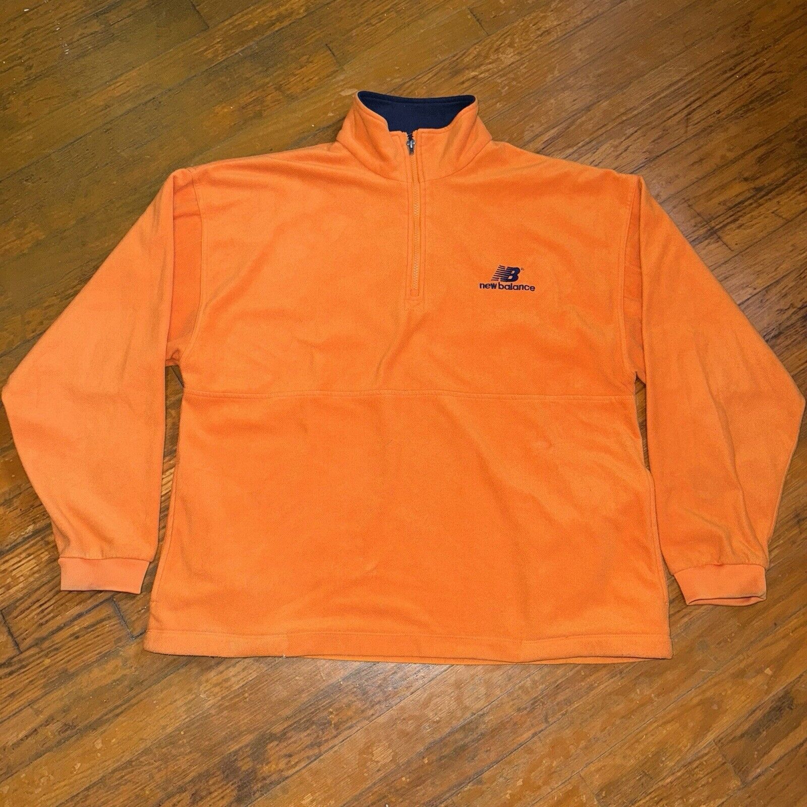 New Balance Vintage Y2K New Balance Fleece Size M 1/4 Zip Pullover Size US L / EU 52-54 / 3 - 1 Thumbnail