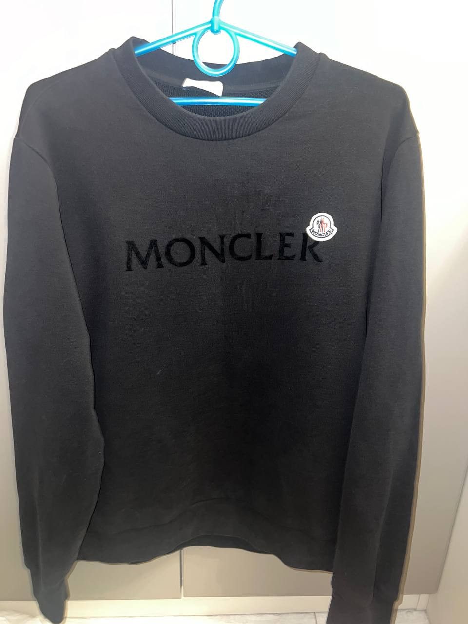 Moncler Moncler Logo Cotton Sweatshirt Size US L / EU 52-54 / 3 - 1 Thumbnail