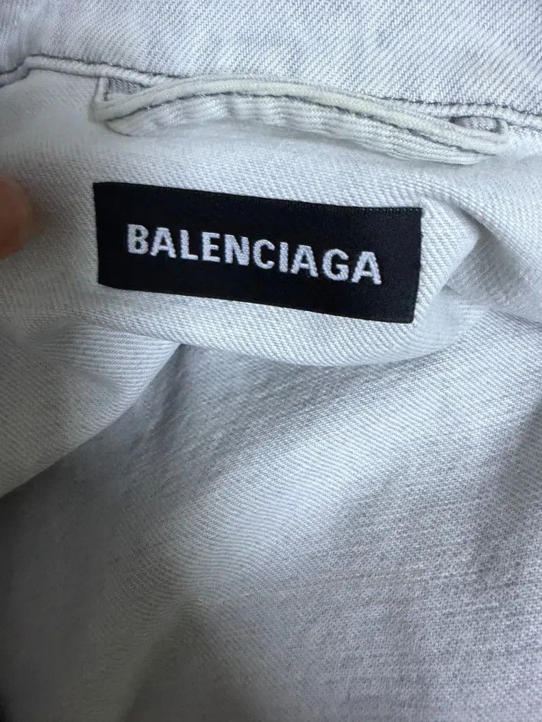 Balenciaga Balenciaga Denim Jacket Size US S / EU 44-46 / 1 - 3 Thumbnail