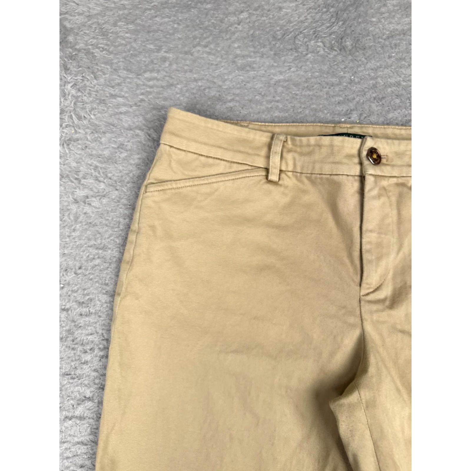 Ralph Lauren Lauren Ralph Lauren Shorts Womens 2 Beige Chino Twill Casual Summer 28x9.5 Size 26" / US 2 / IT 38 - 4 Thumbnail